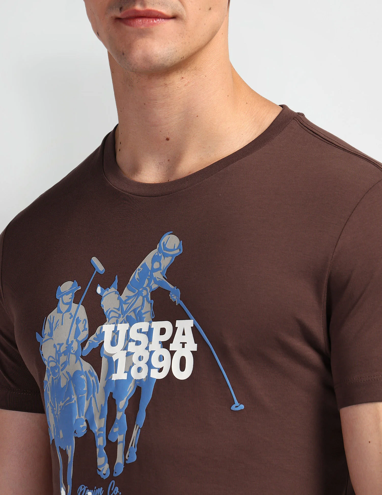 Logo Print Muscle Fit T-Shirt - Image 7