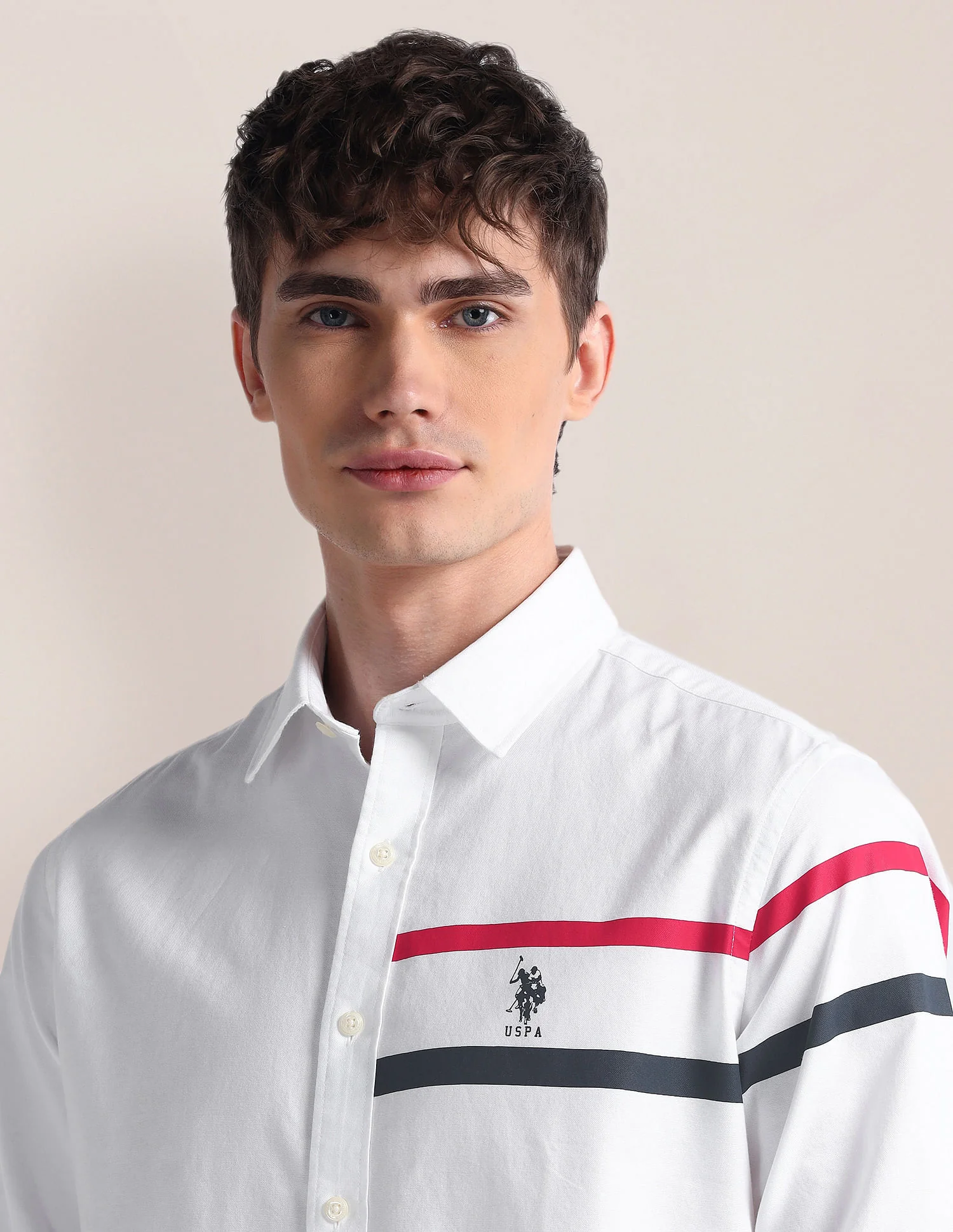 Long Sleeve Solid Brand Shirt - Image 7