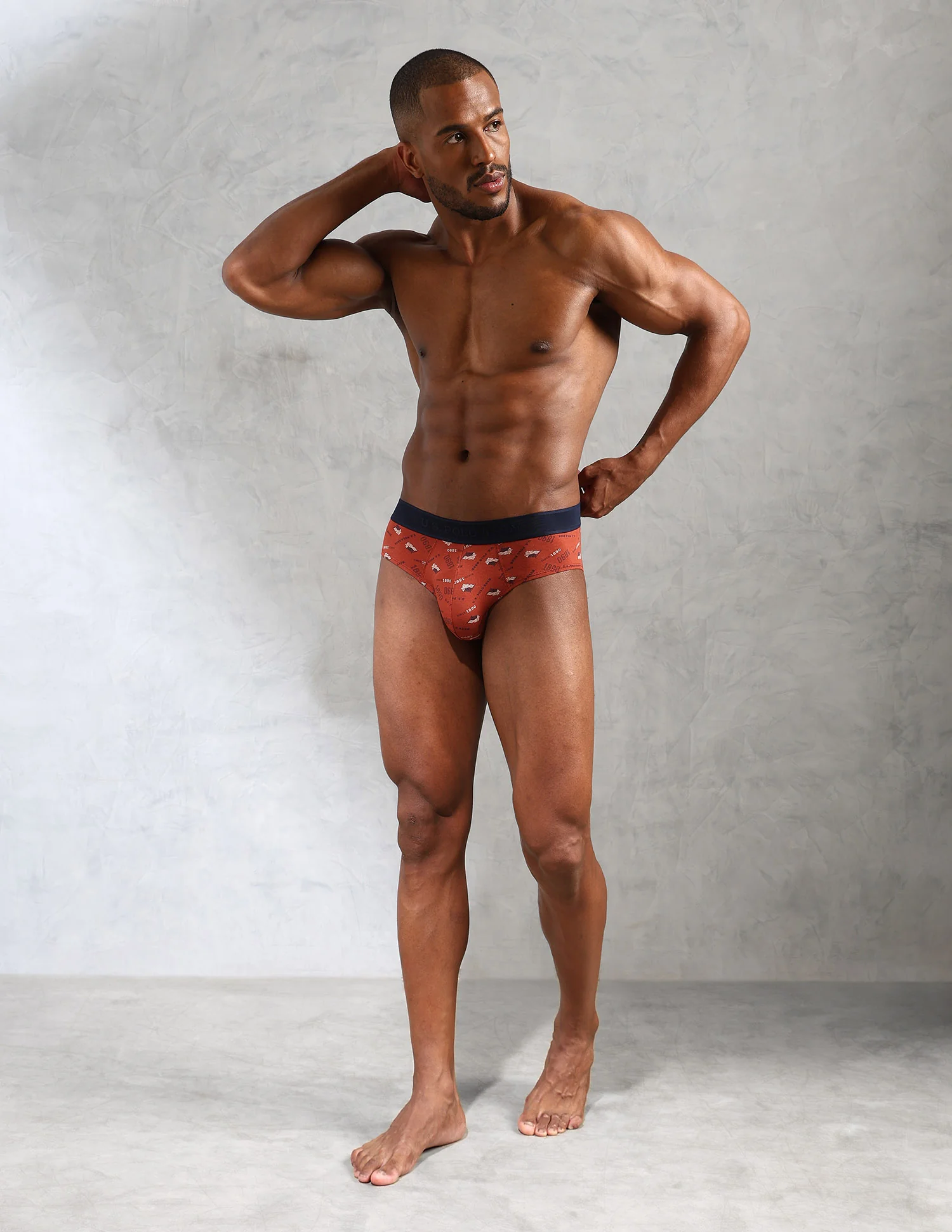 Low Rise Printed OEB16 Briefs - Pack Of 3 - Image 3