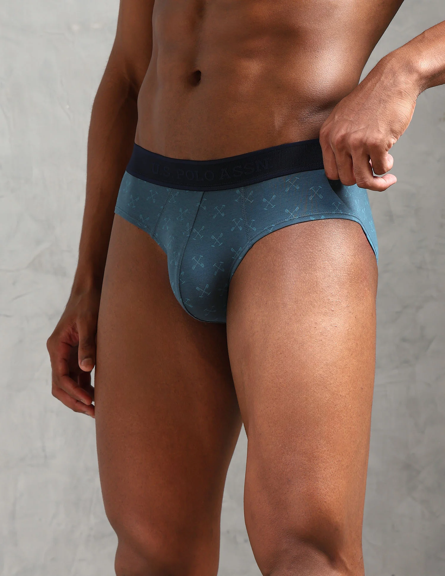 Low Rise Printed OEB16 Briefs - Pack Of 3 - Image 7