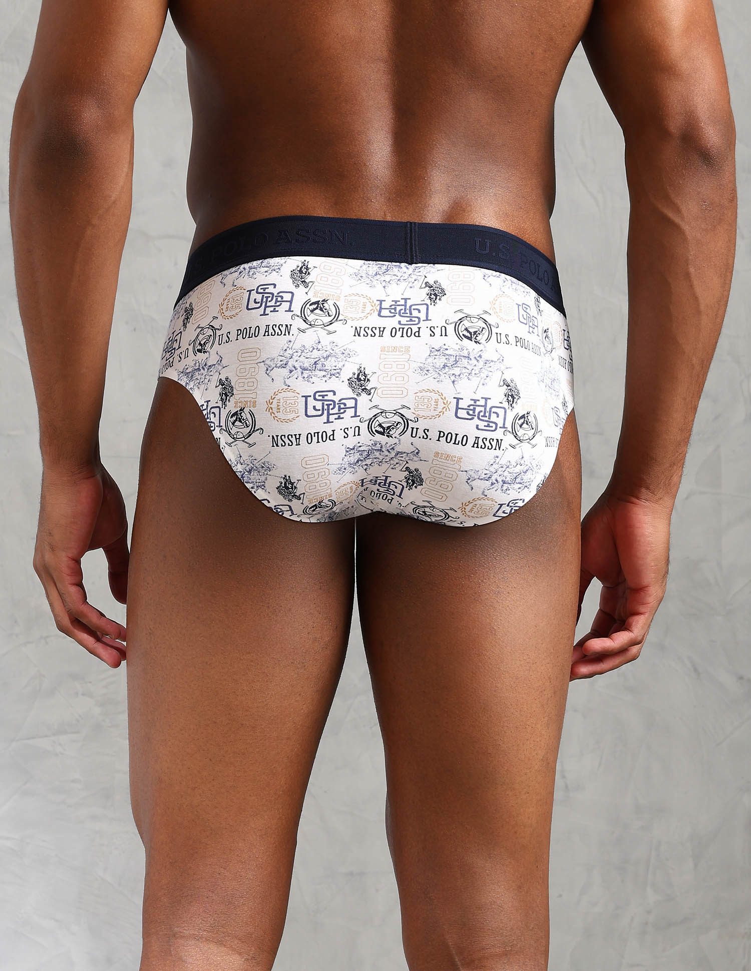 Low Rise Printed OEB16 Briefs - Pack Of 3 - Image 10