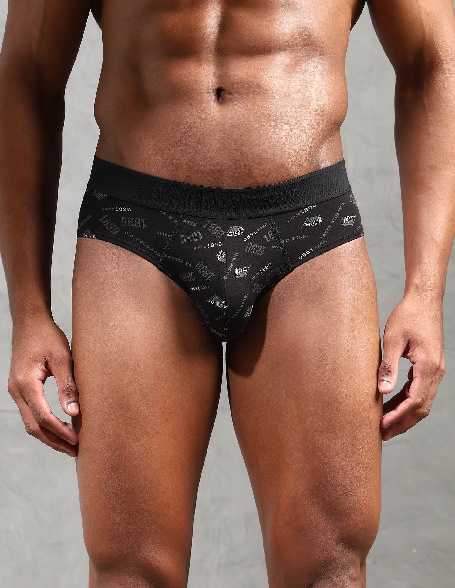 Low Rise Printed OEB16 Briefs - Pack Of 3 - Image 11
