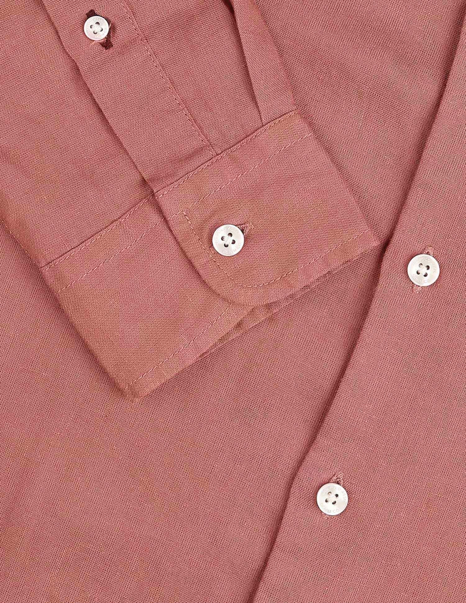 Mandarin Solid Regular Fit Shirt - Image 8