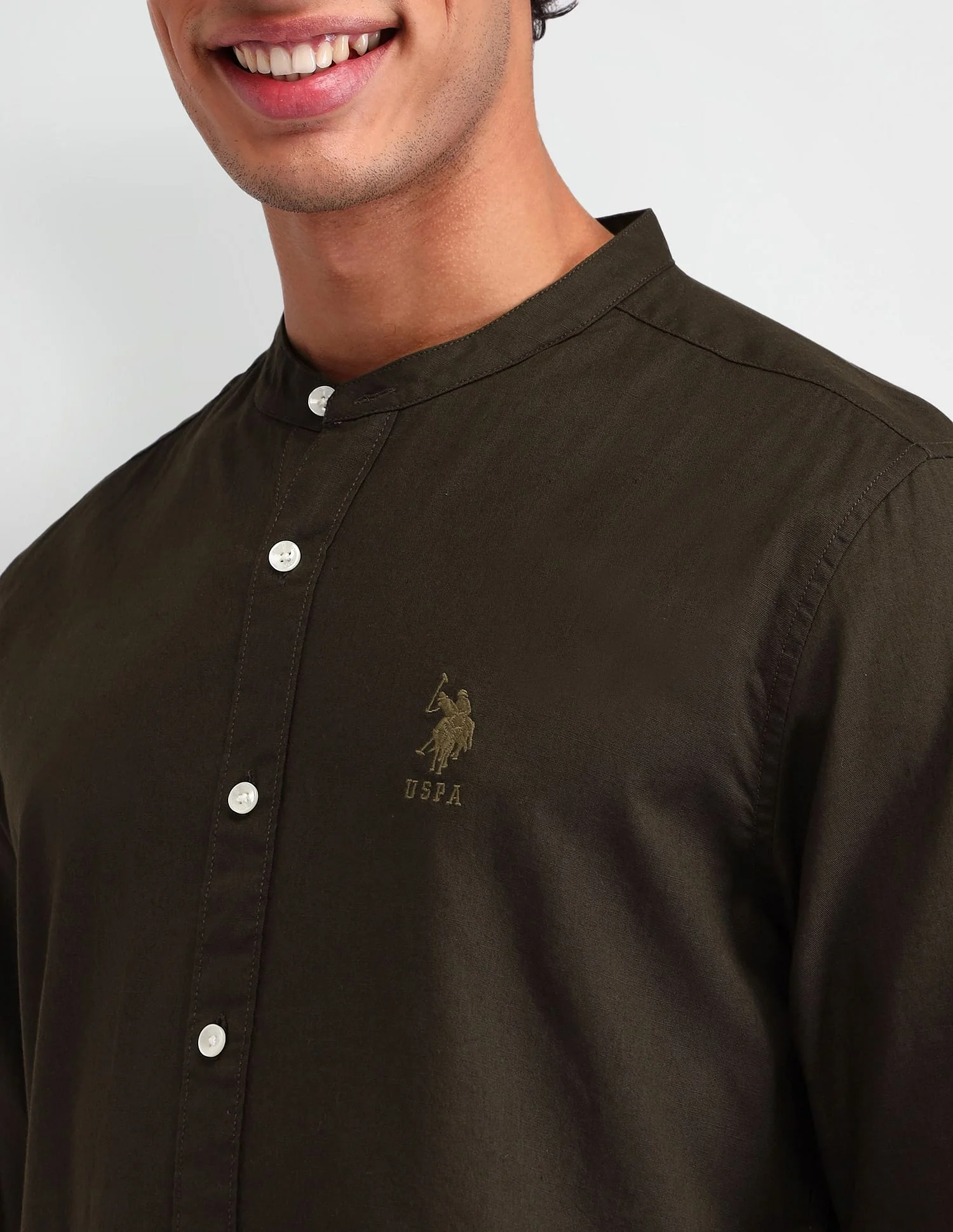 Manhattan Slim Fit Solid Shirt - Image 7