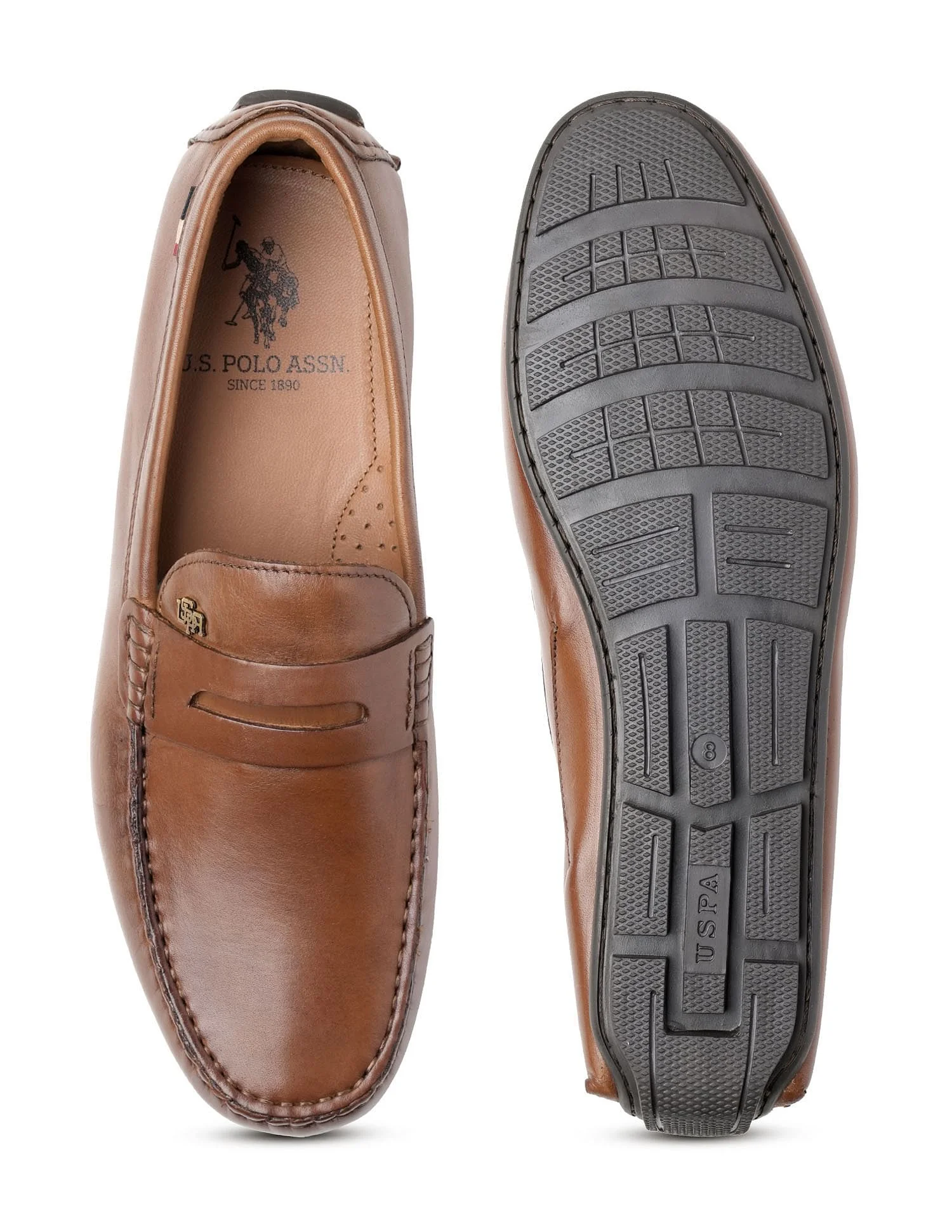 Men Adonis Leather Loafers - Image 6