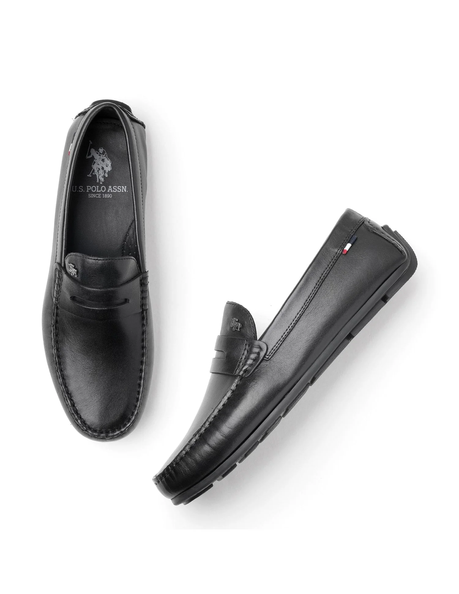Men Adonis Solid Loafers - Image 3