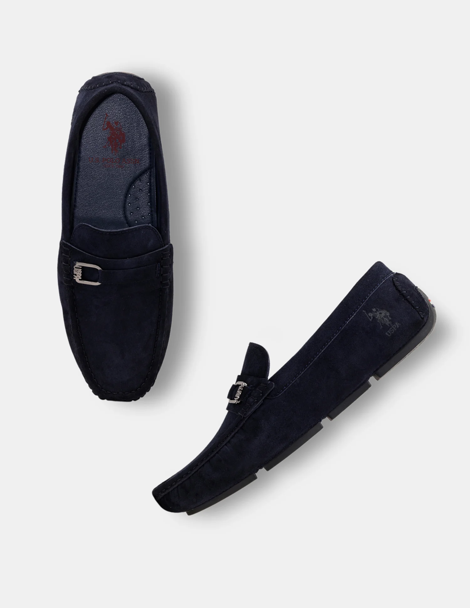 Men Ansel Slip-Ons Suede Loafers - Image 2