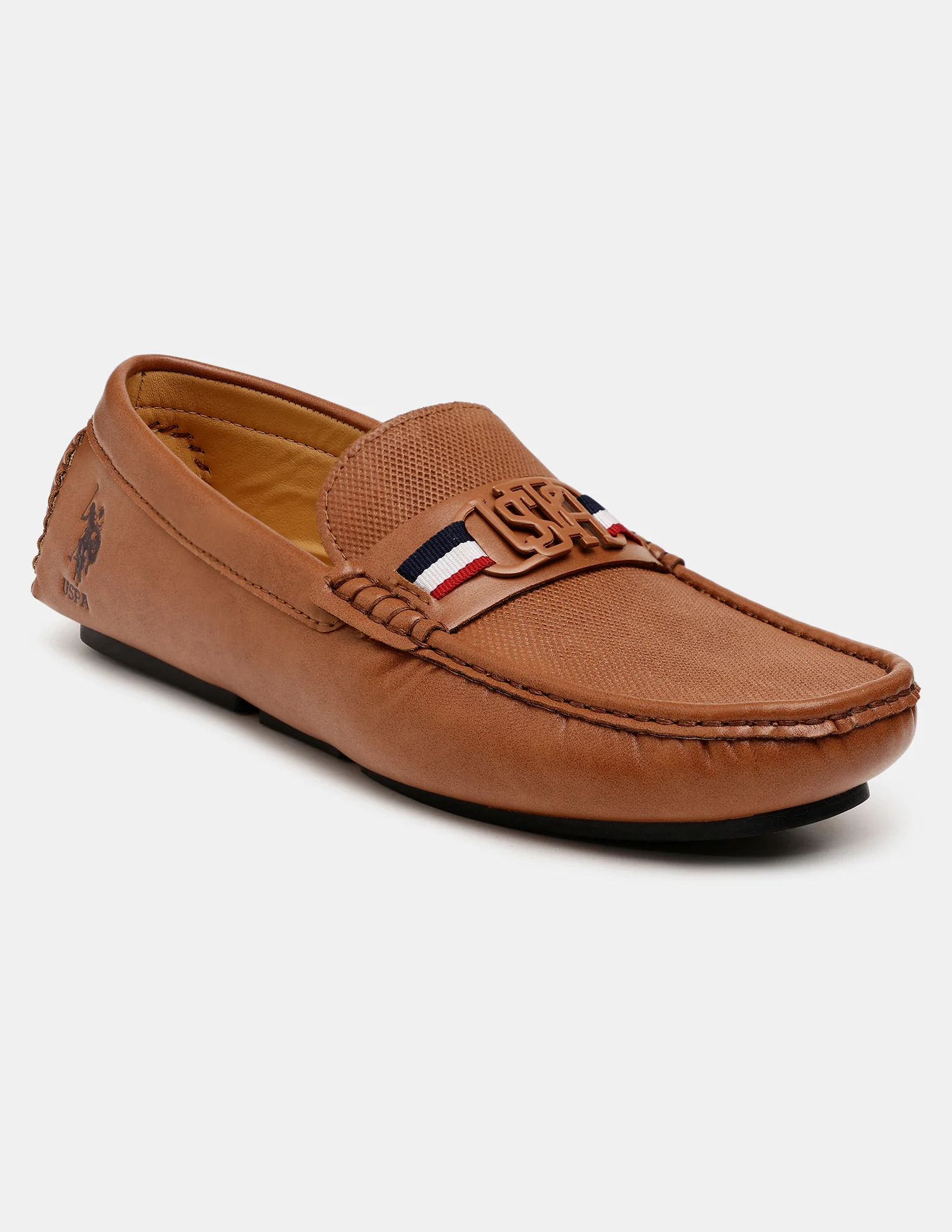 Men Anton Textured Loafers - Image 2