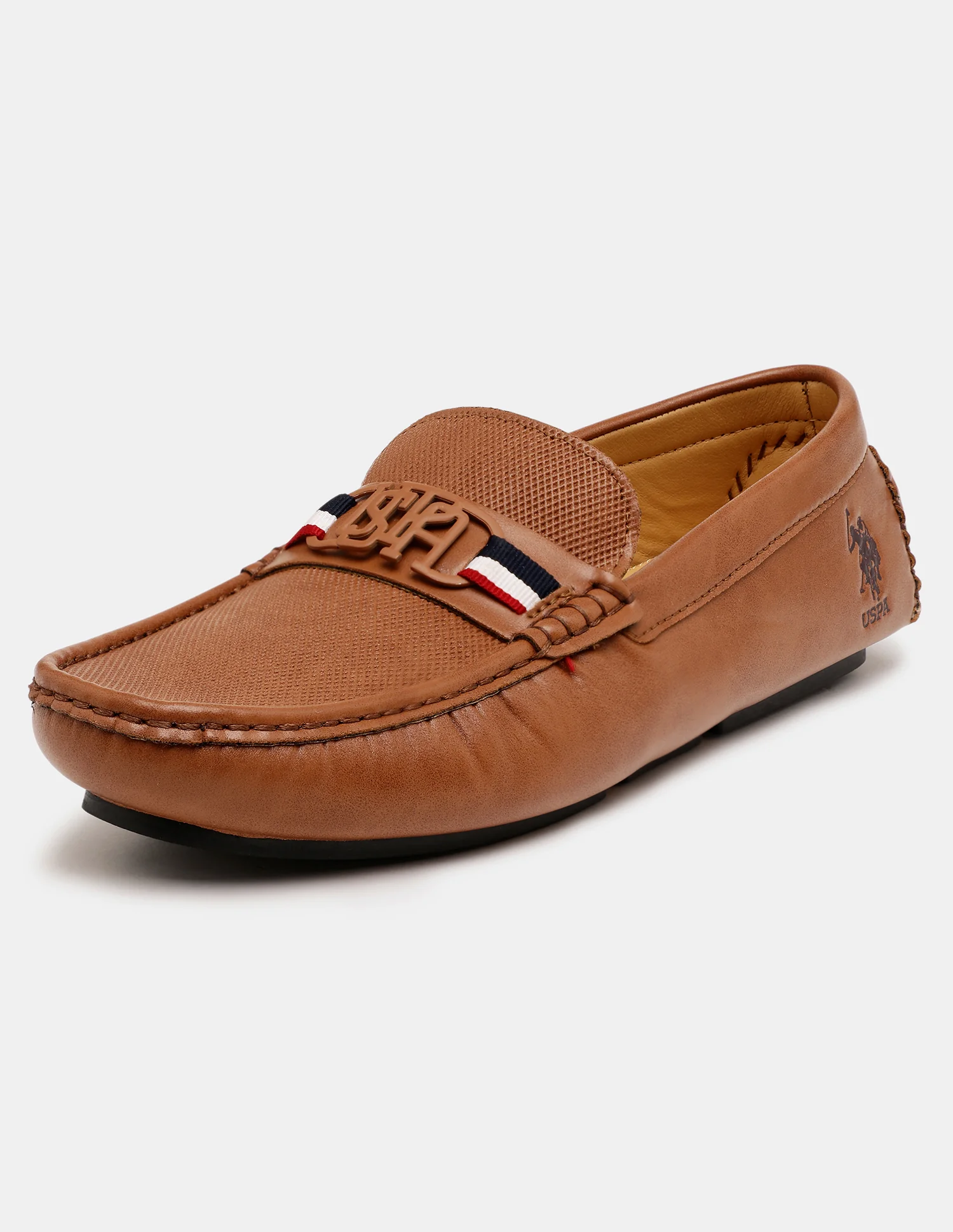 Men Anton Textured Loafers - Image 4