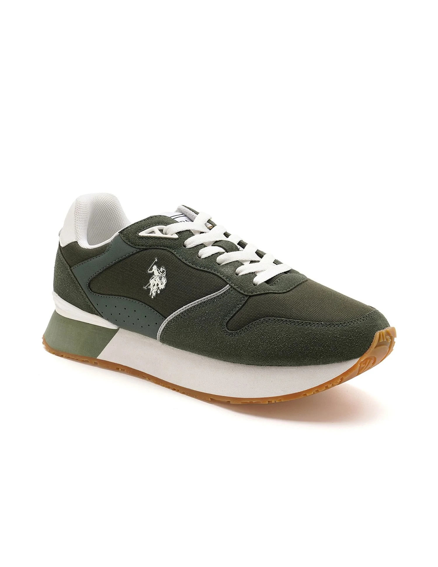Men Aspen 2.0 Suede Colourblocked Sneakers - Image 2