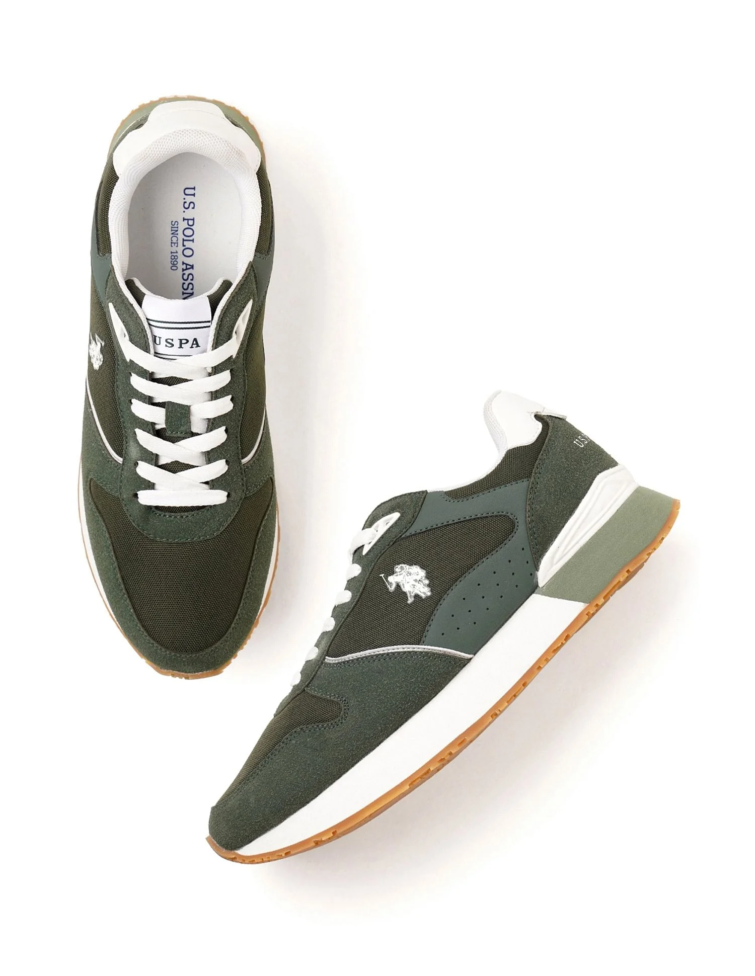 Men Aspen 2.0 Suede Colourblocked Sneakers - Image 3