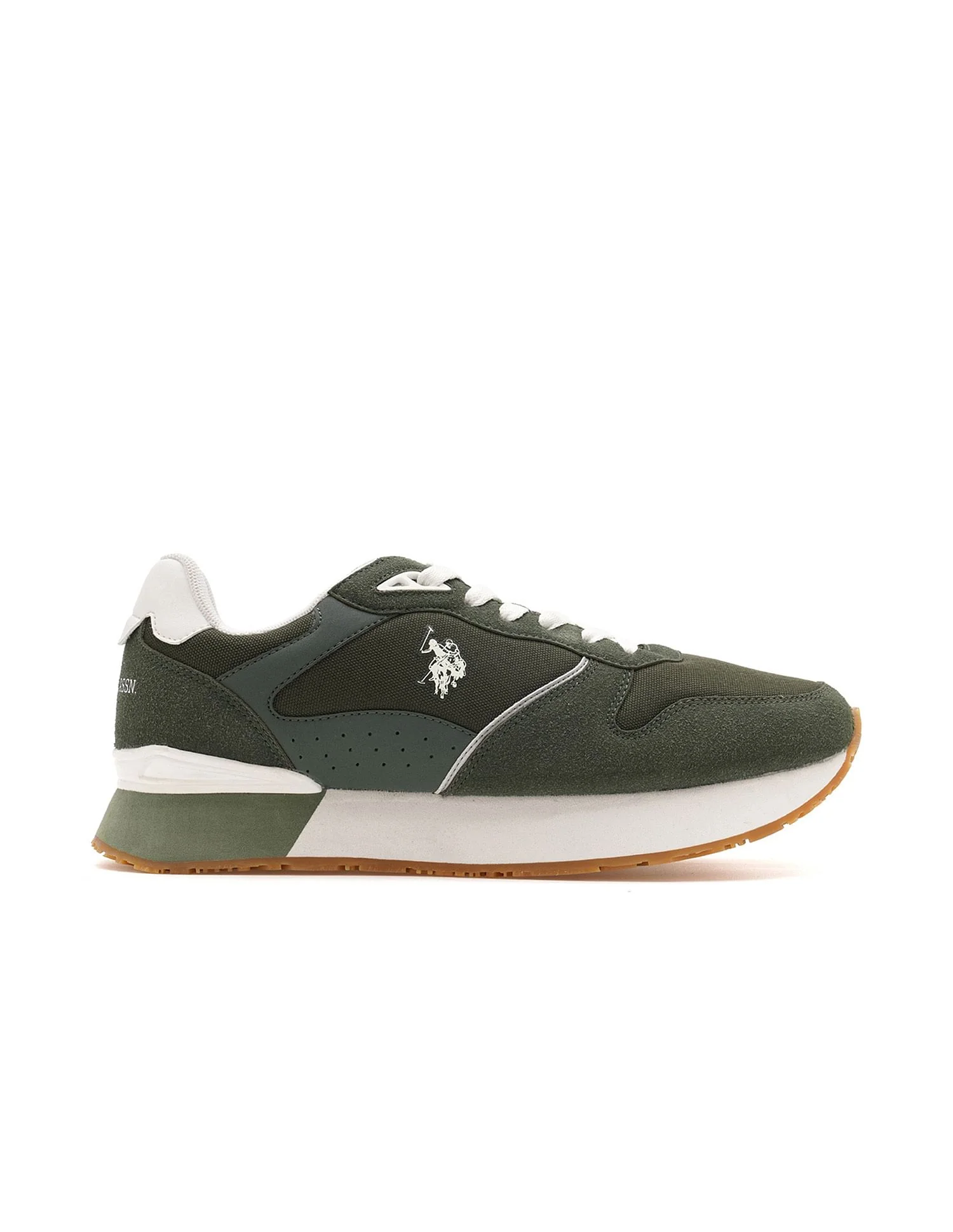 Men Aspen 2.0 Suede Colourblocked Sneakers - Image 5