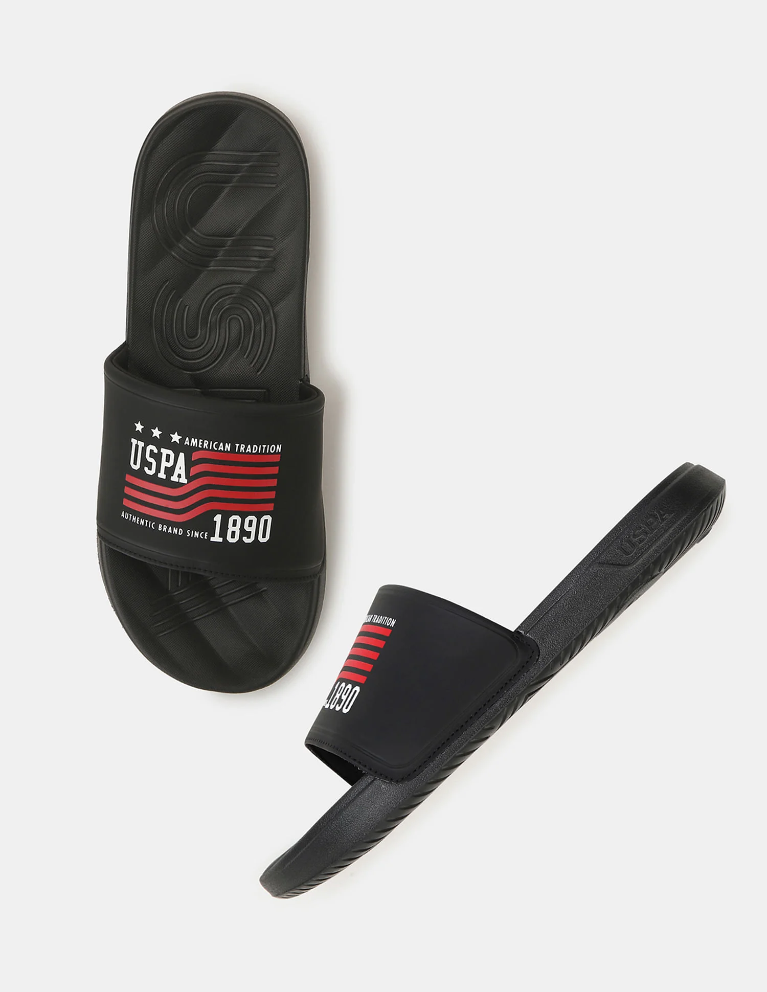 Men Axer Brand Printed Slippers - Image 3