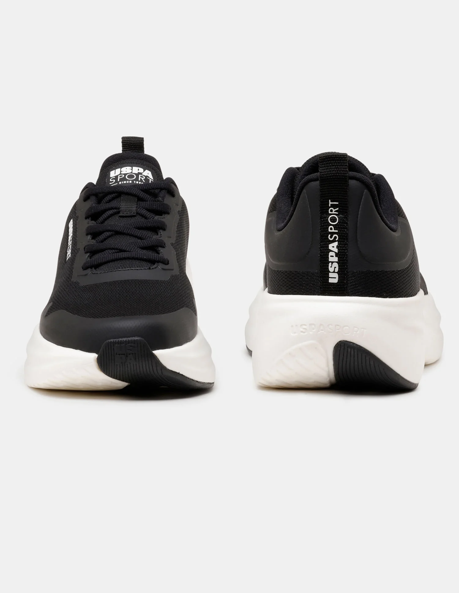 Men Black Blaze Uspa Sport Sneakers - Image 8