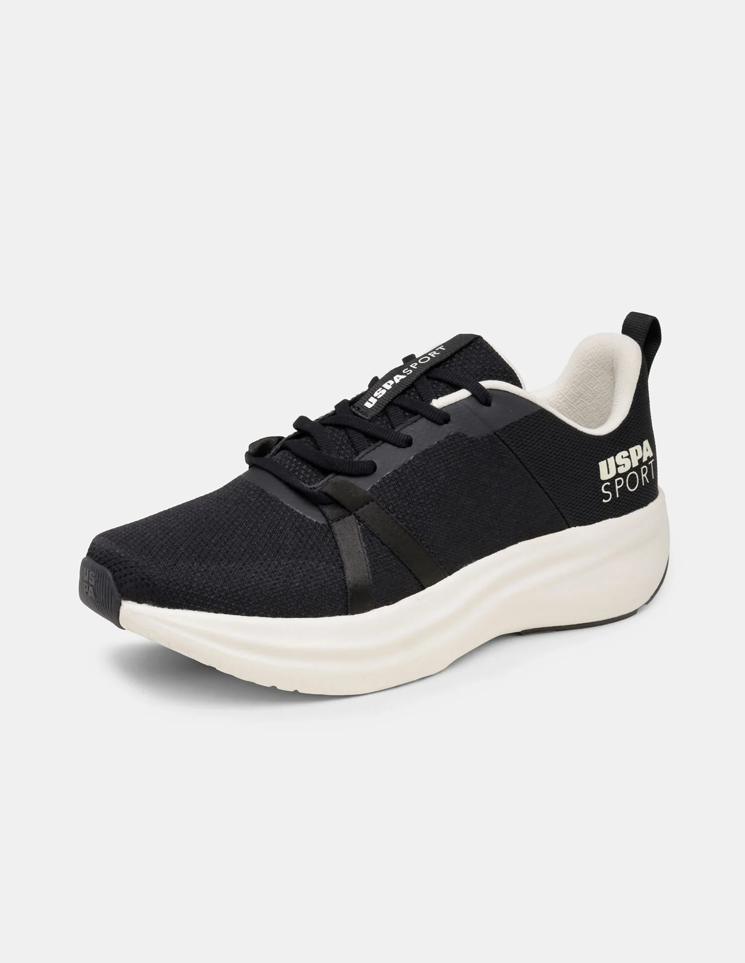 Men Black Lance Uspa Sport Sneakers - Image 7