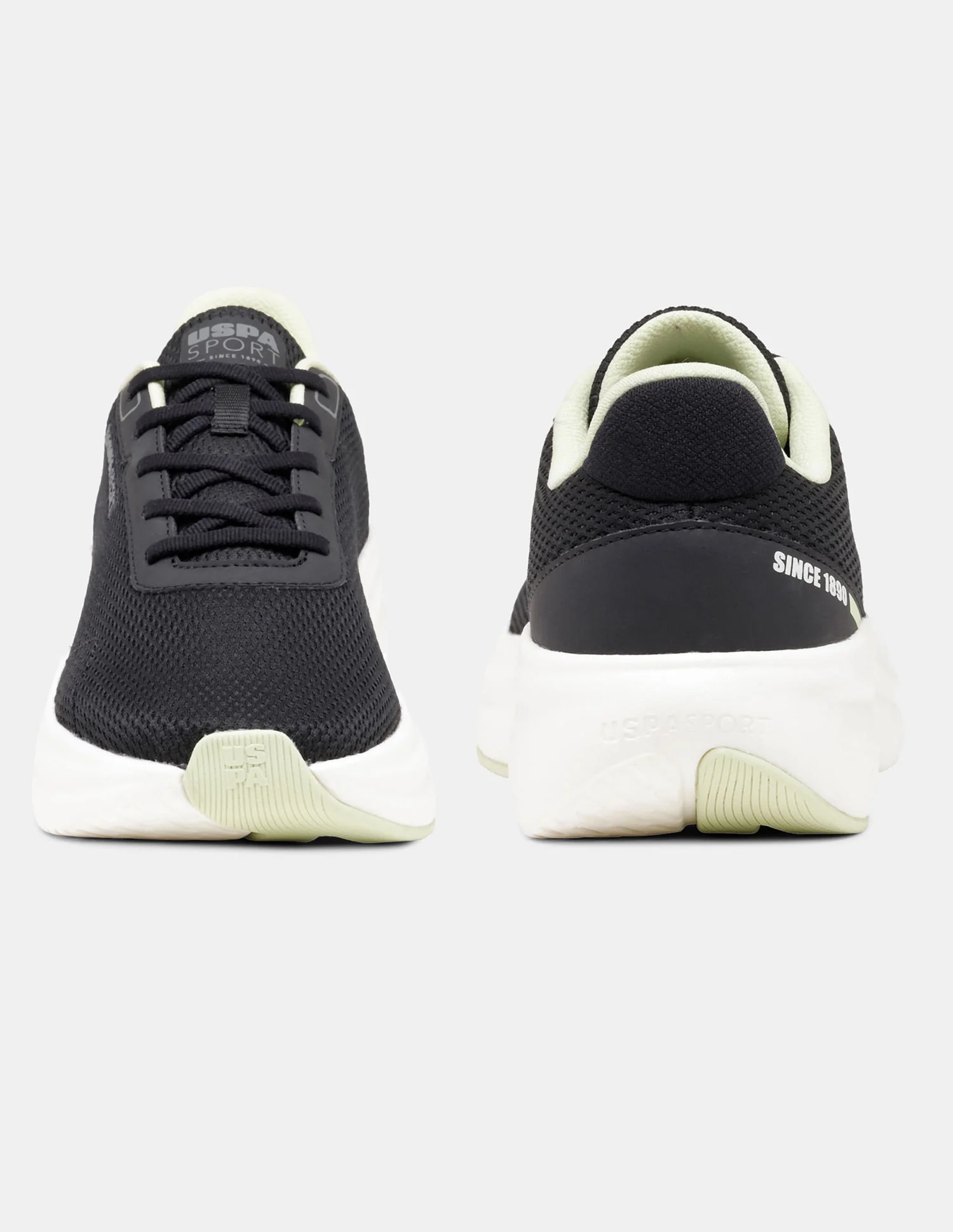 Men Black Lance Uspa Sport Sneakers - Image 8