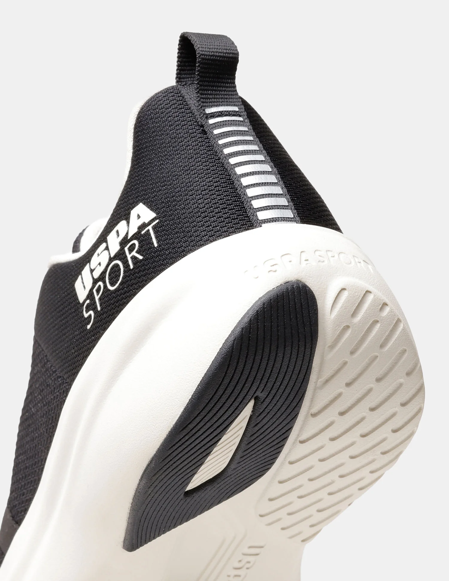 Men Black Lance Uspa Sport Sneakers - Image 9