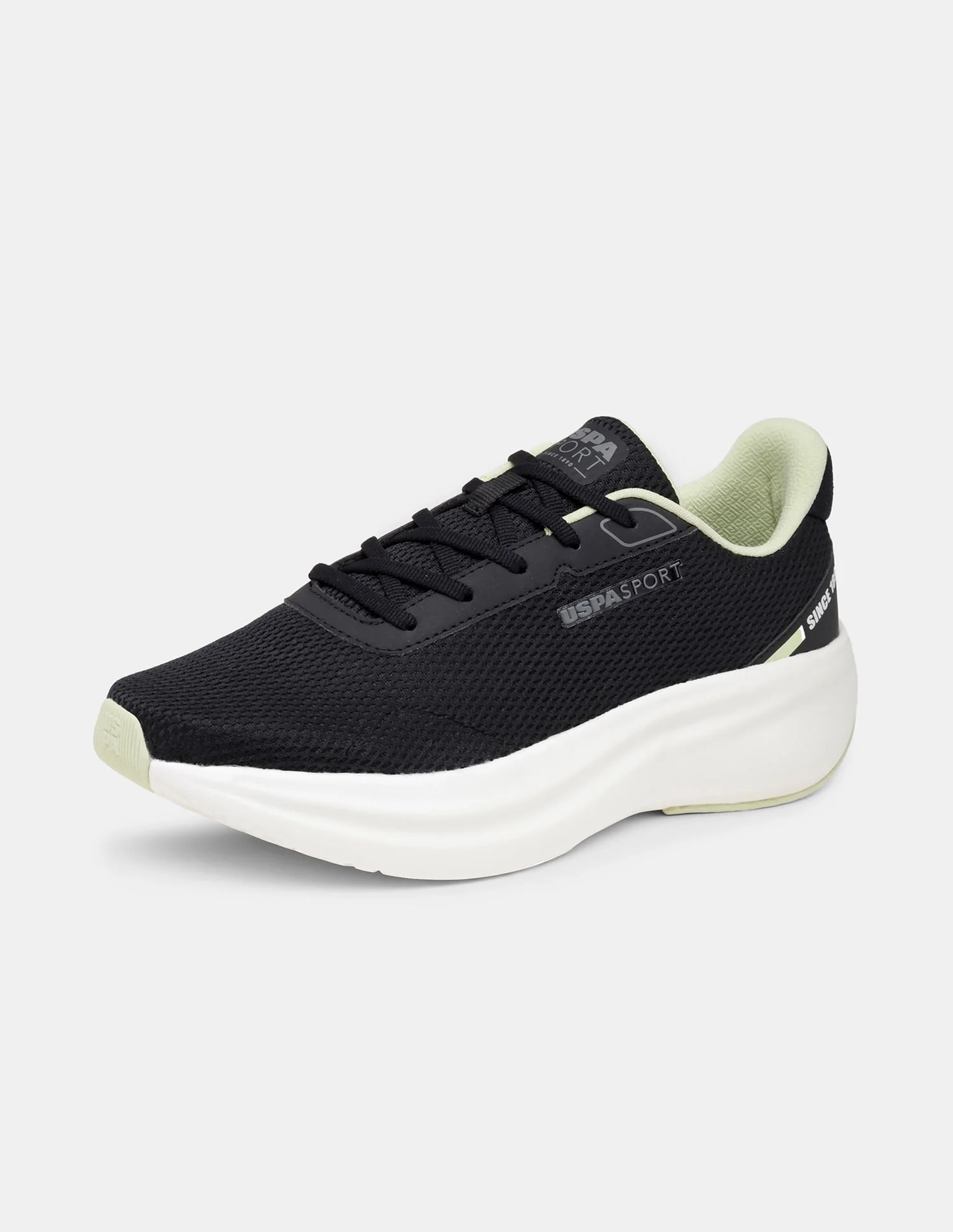 Men Black Ryder Uspa Sport Sneakers - Image 7