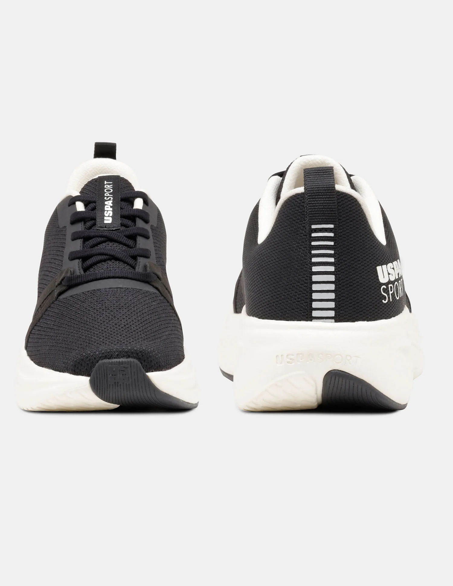 Men Black Ryder Uspa Sport Sneakers - Image 8