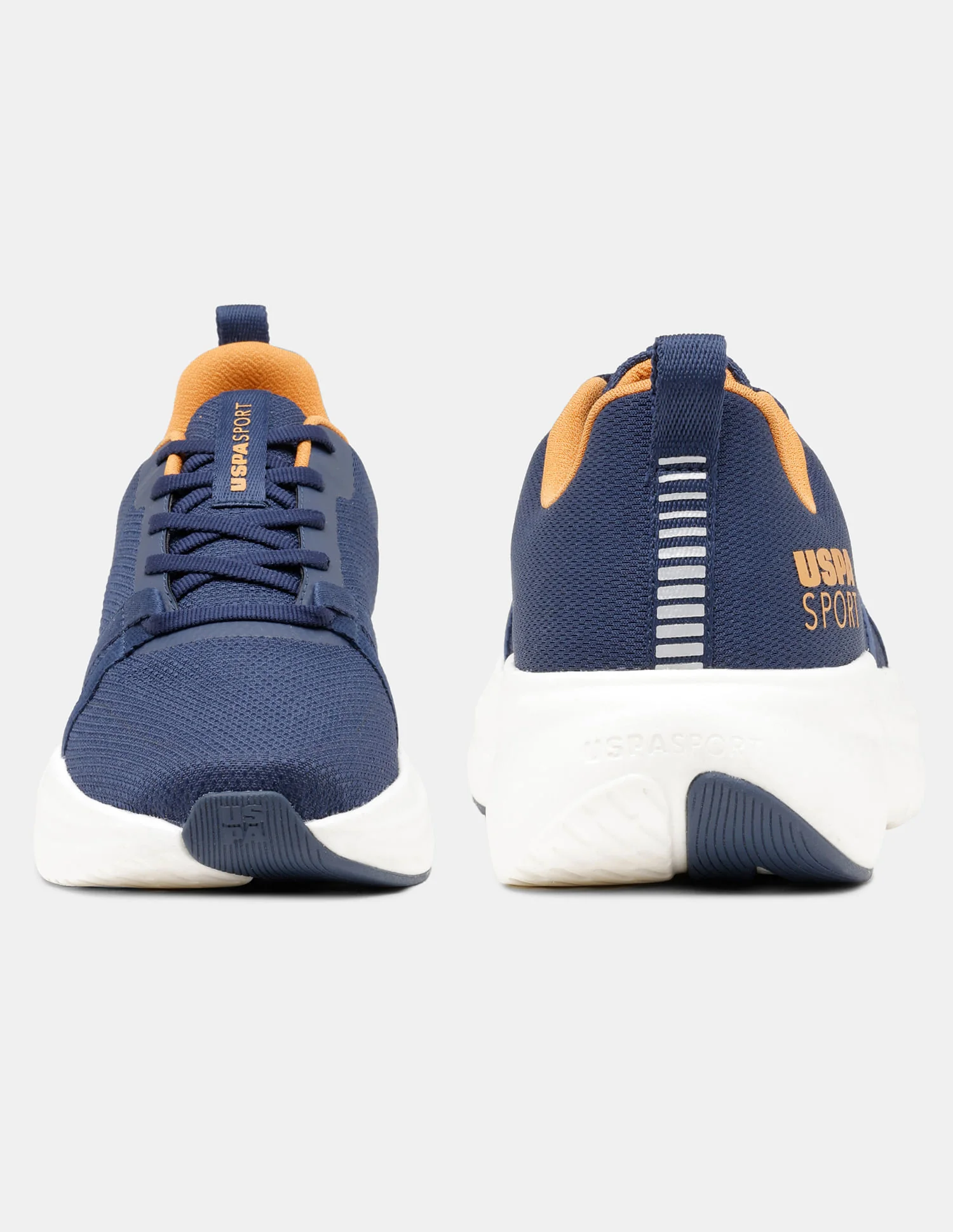 Men Blue Lance Uspa Sport Sneakers - Image 8