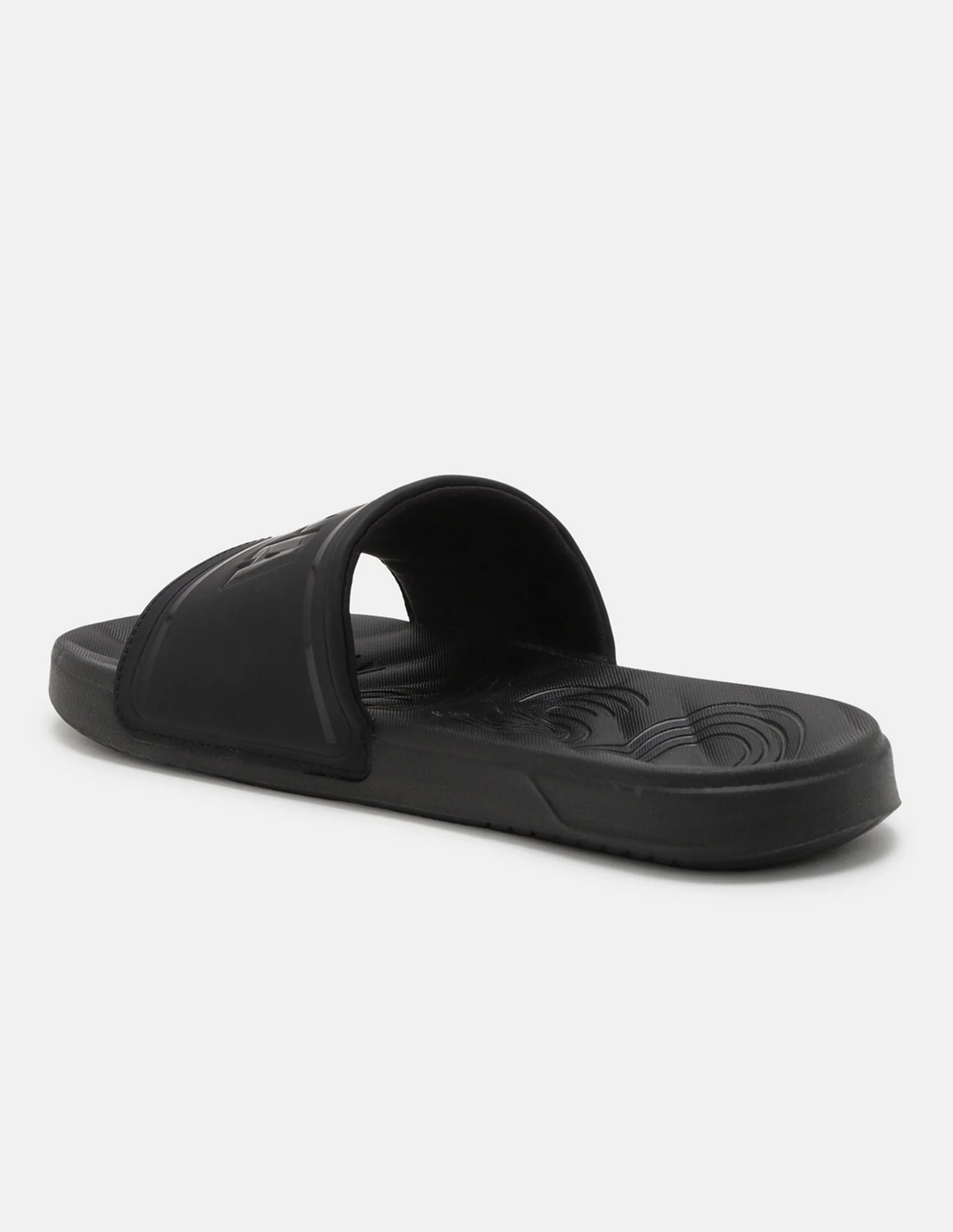 Men Brand Embossed Deja Blk Slippers - Image 7