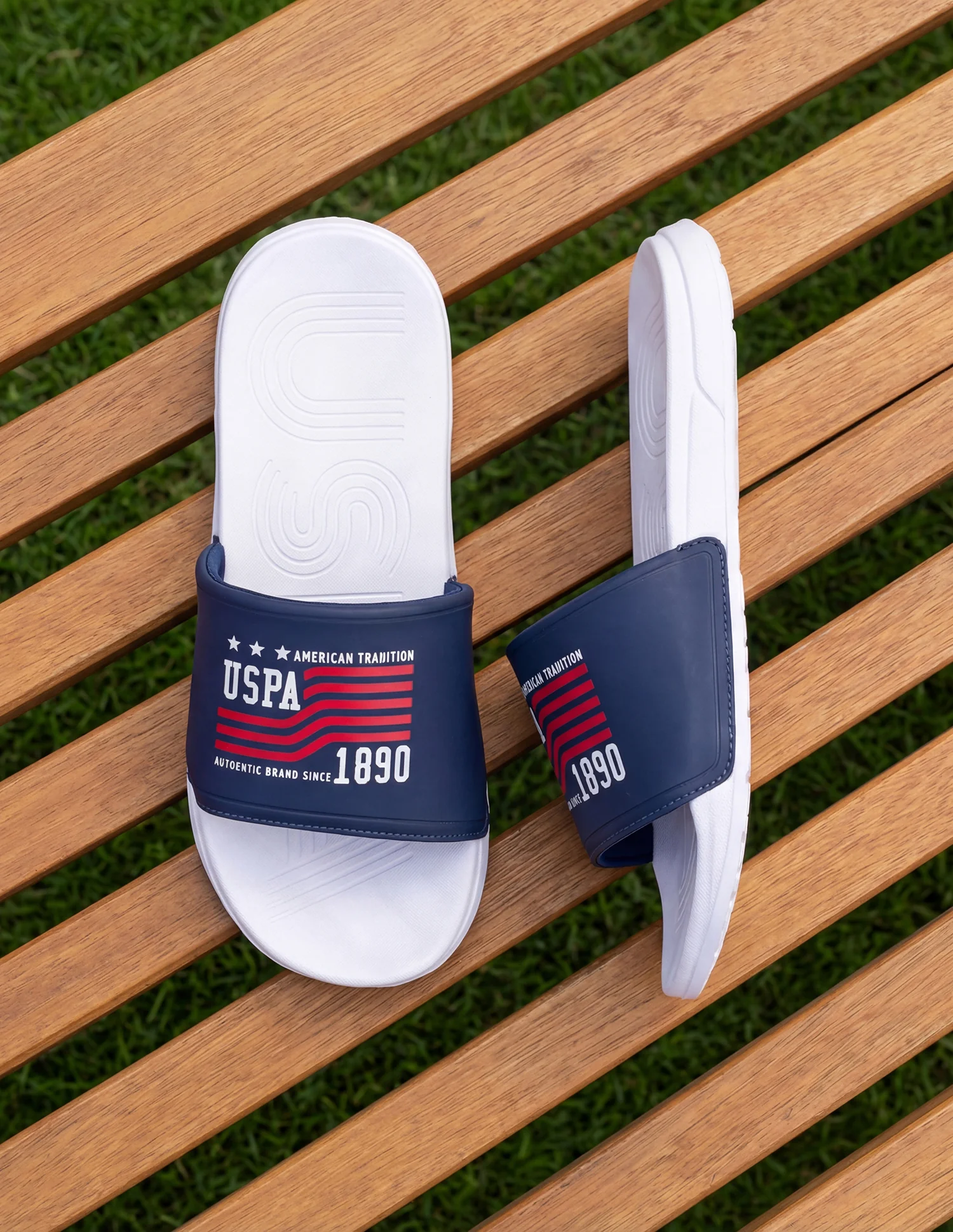 Men Brand Printed Axer Slippers