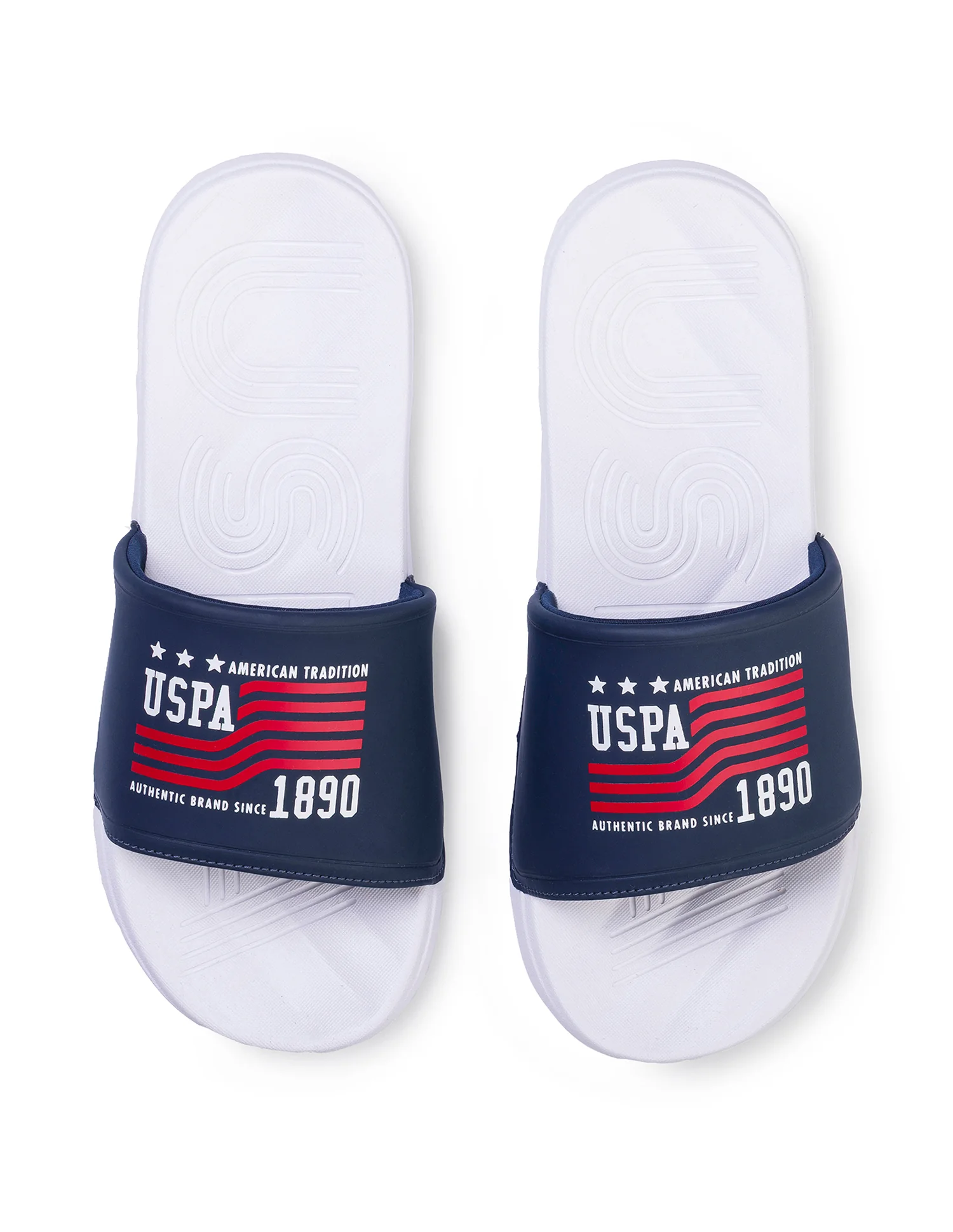 Men Brand Printed Axer Slippers - Image 2