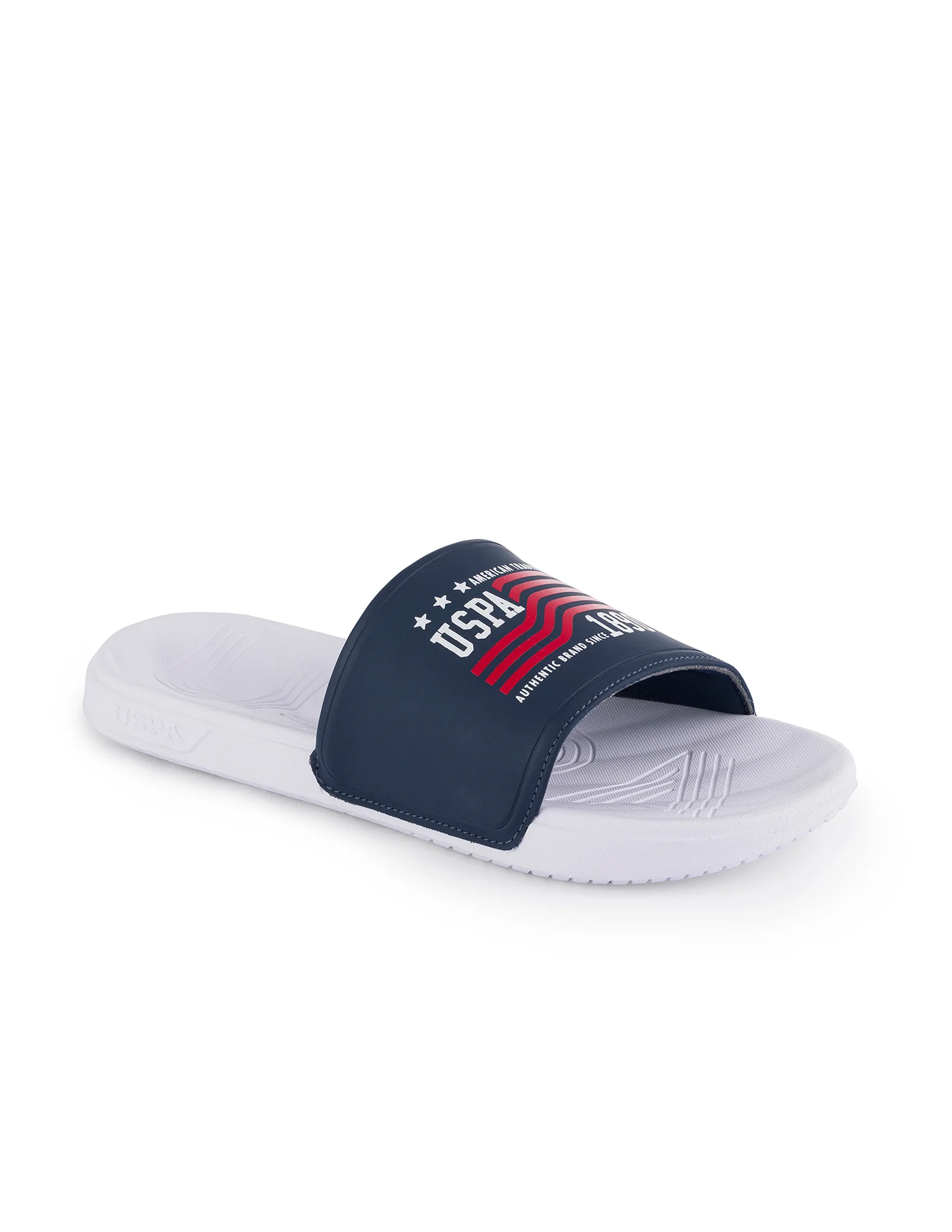 Men Brand Printed Axer Slippers - Image 4