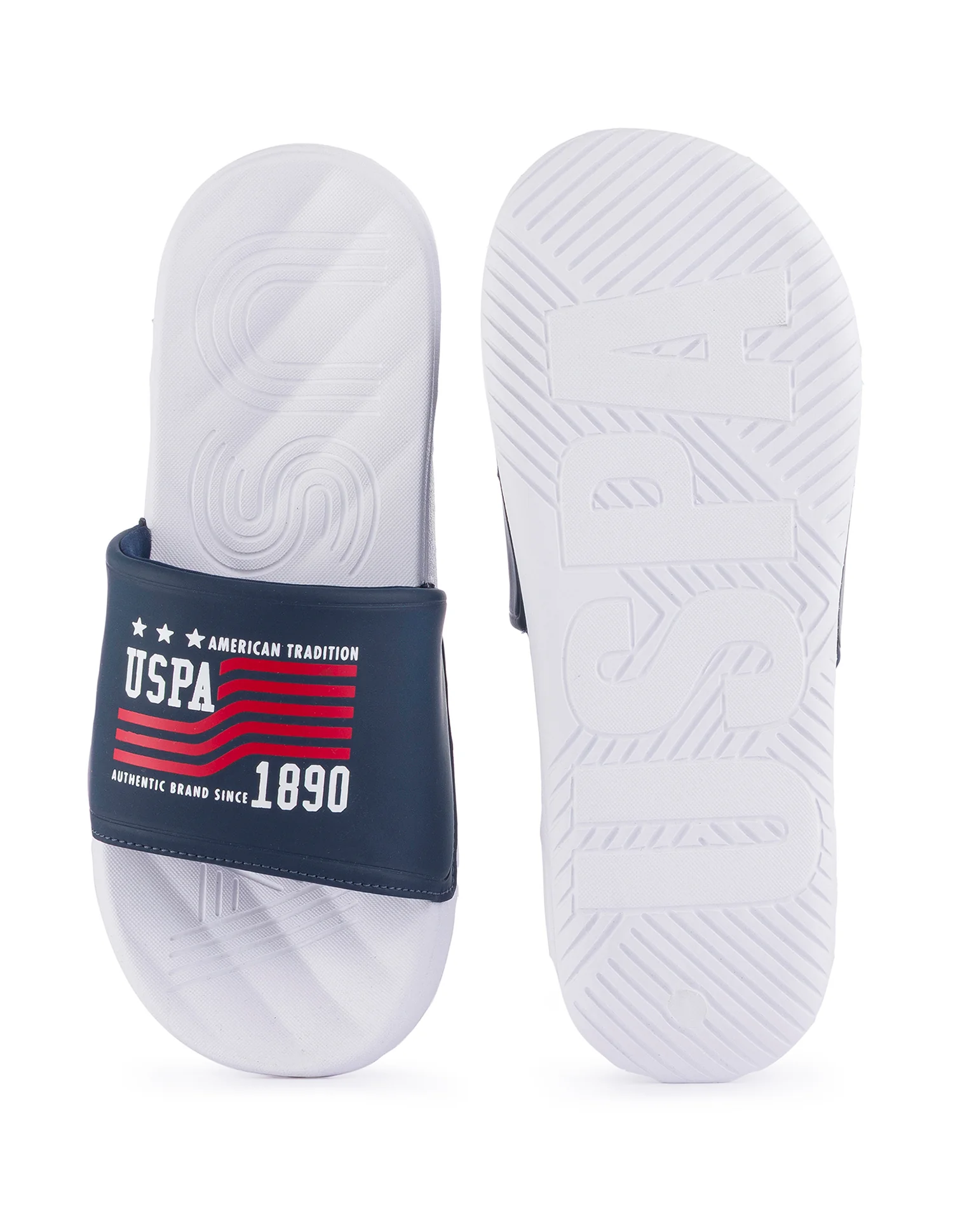 Men Brand Printed Axer Slippers - Image 7