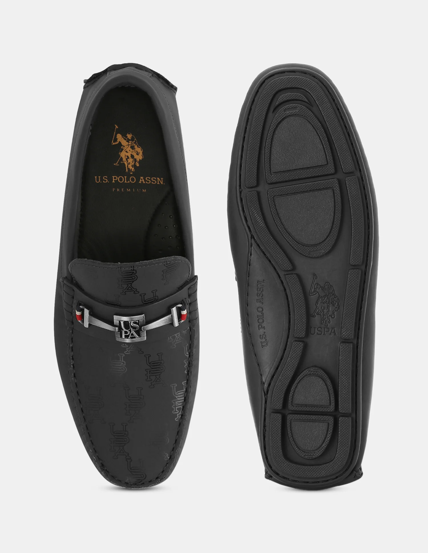 Men Brand Printed Talon Loafers - Image 7
