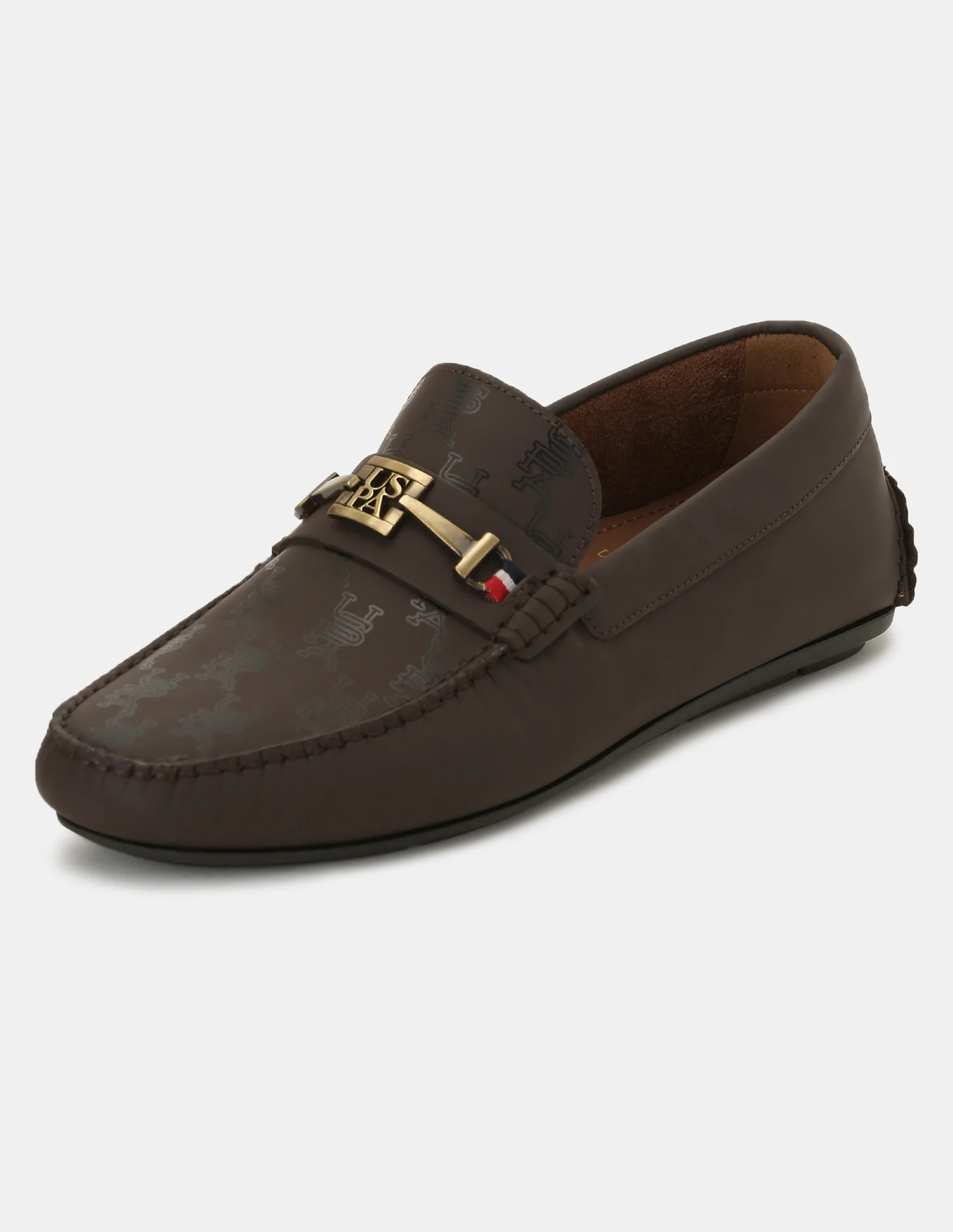 Men Brand Printed Talon Loafers - Image 4