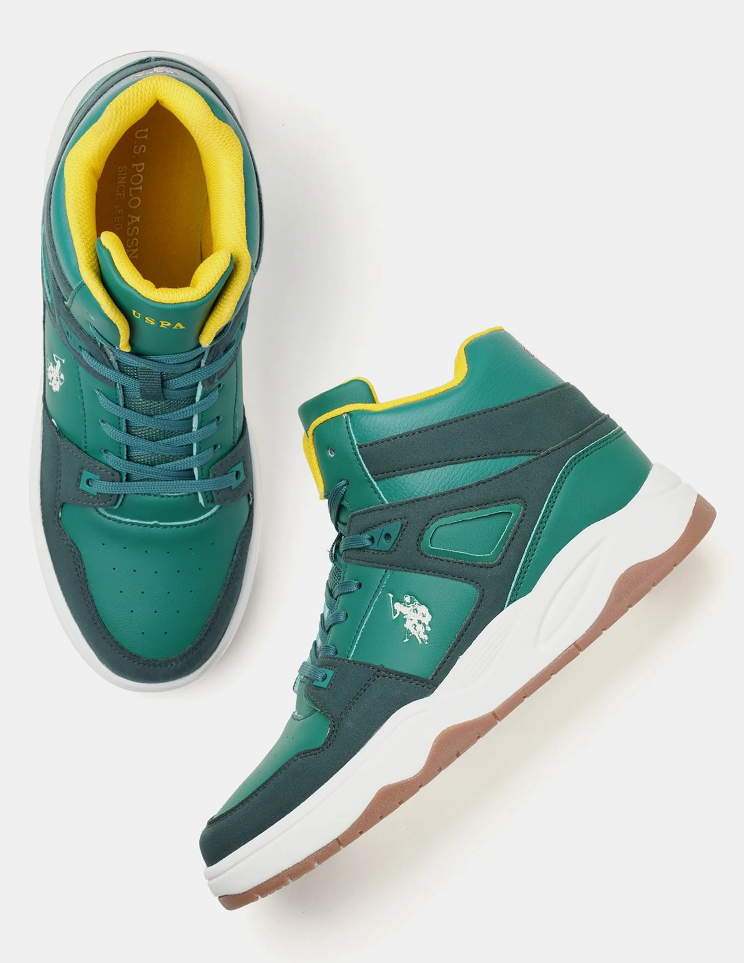 Men Bruce Mid Top Sneakers - Image 4