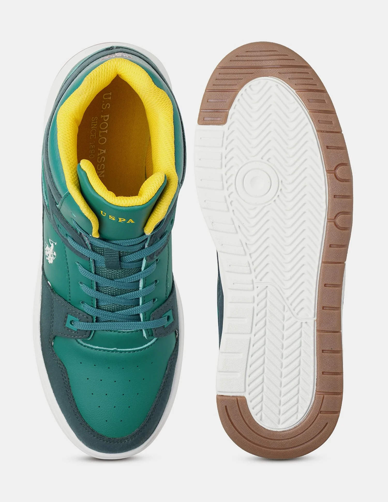 Men Bruce Mid Top Sneakers - Image 7