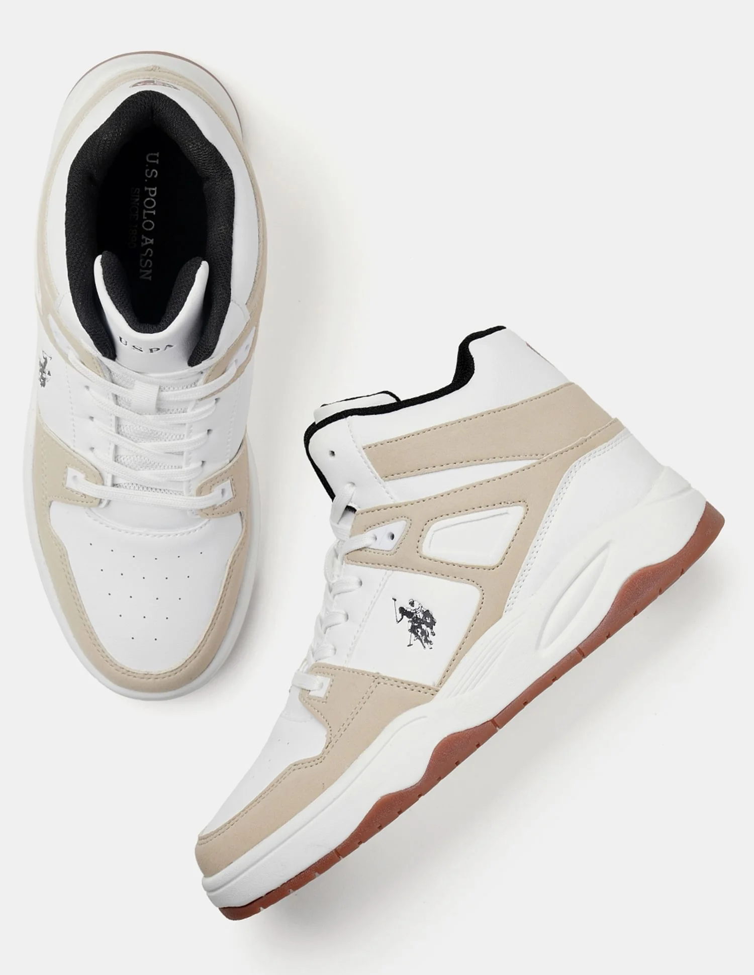 Men Bruce Mid Top Sneakers - Image 4