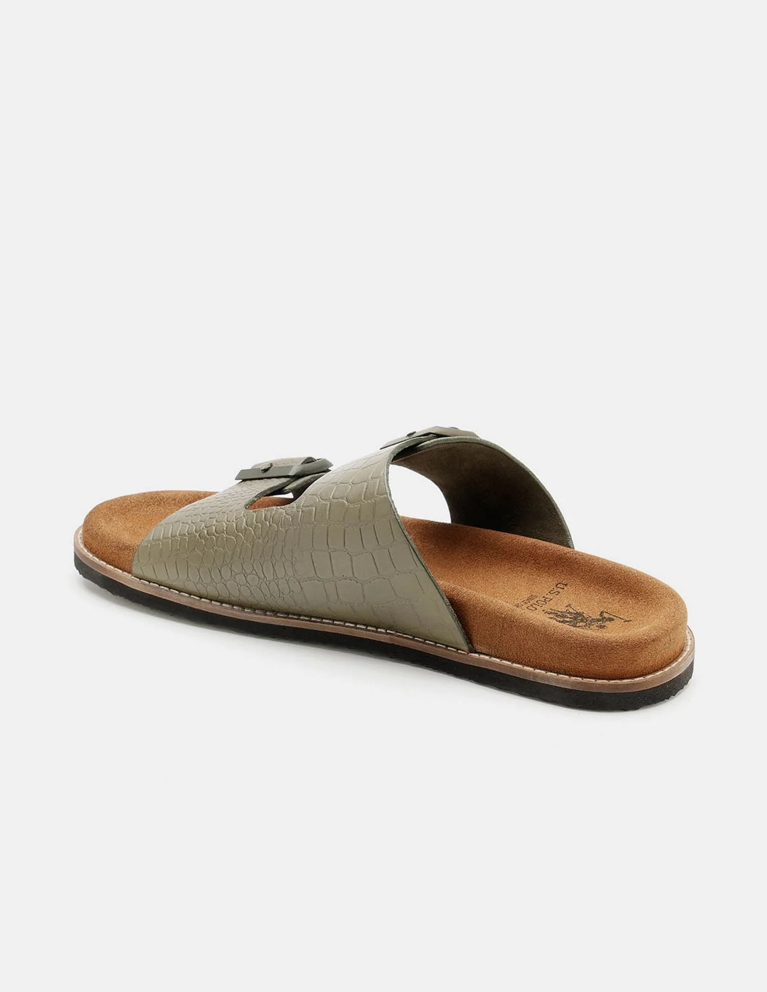 Men Buckle Strap Ace Slippers - Image 3