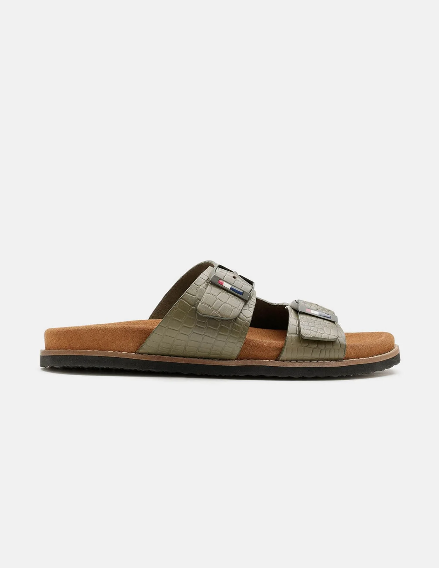 Men Buckle Strap Ace Slippers - Image 4