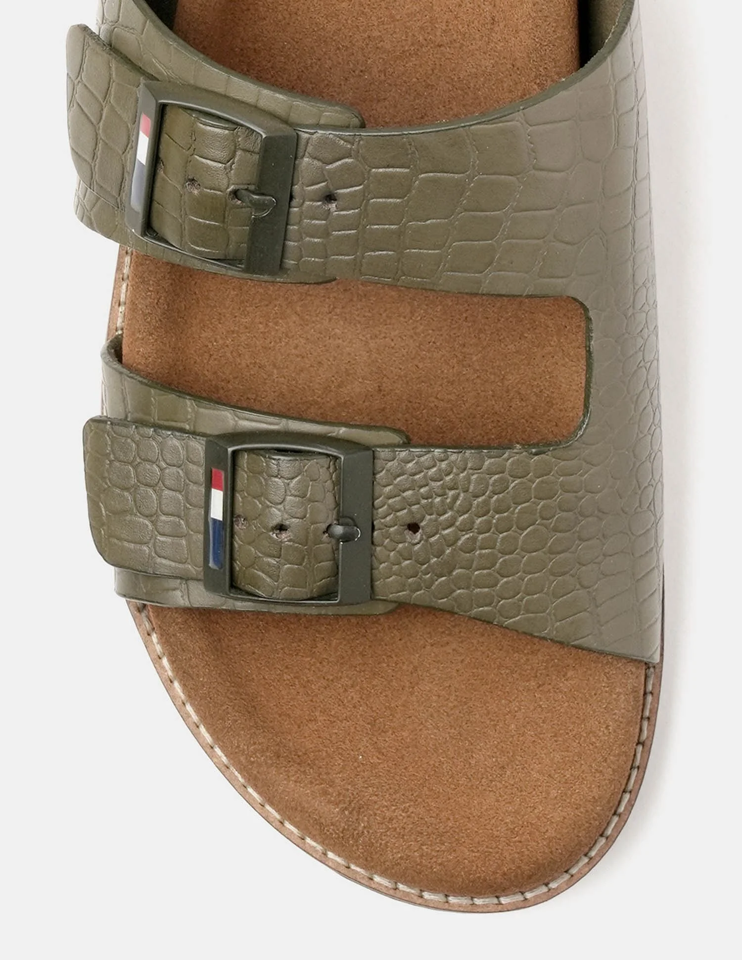 Men Buckle Strap Ace Slippers - Image 7