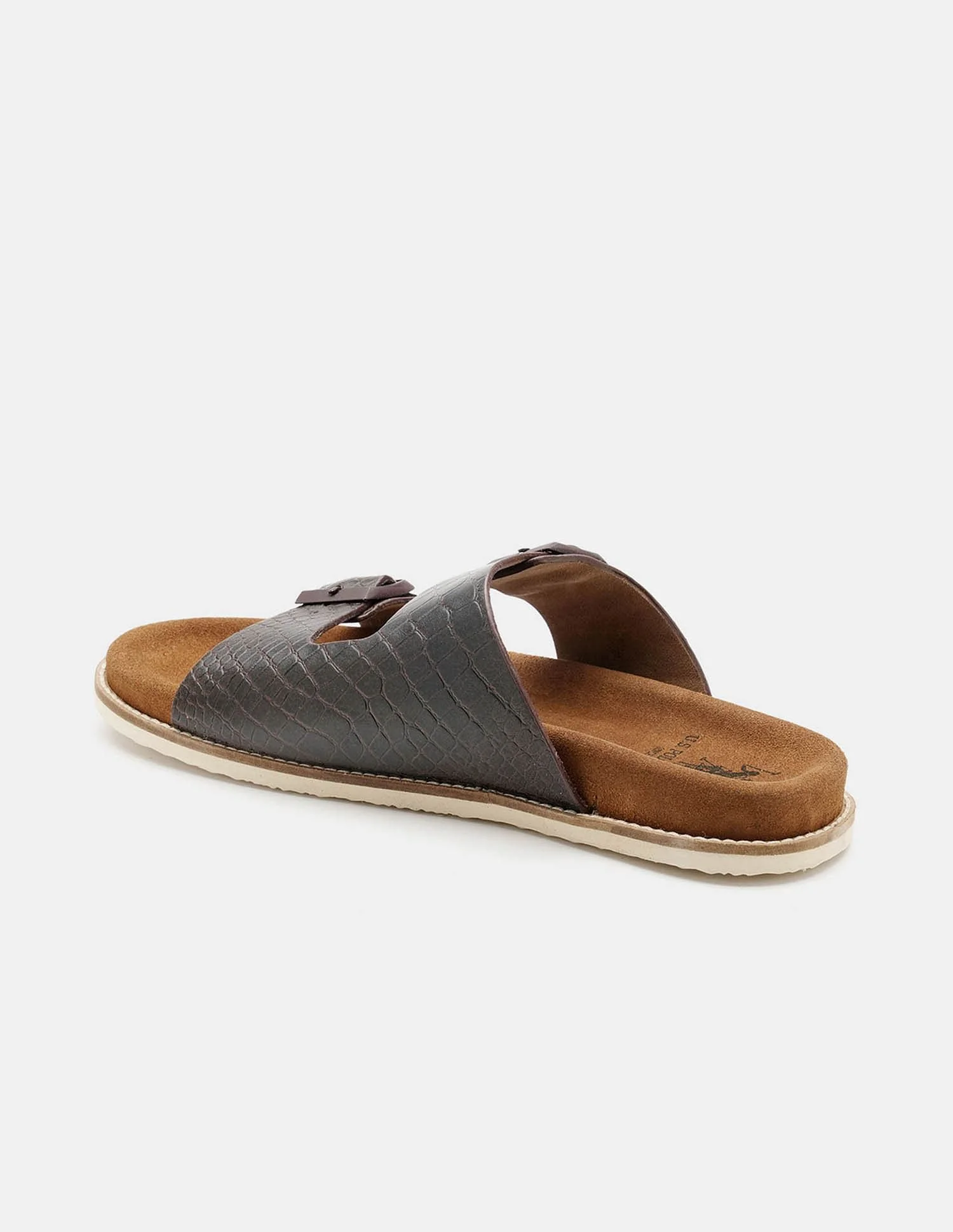 Men Buckle Strap Ace Slippers - Image 3