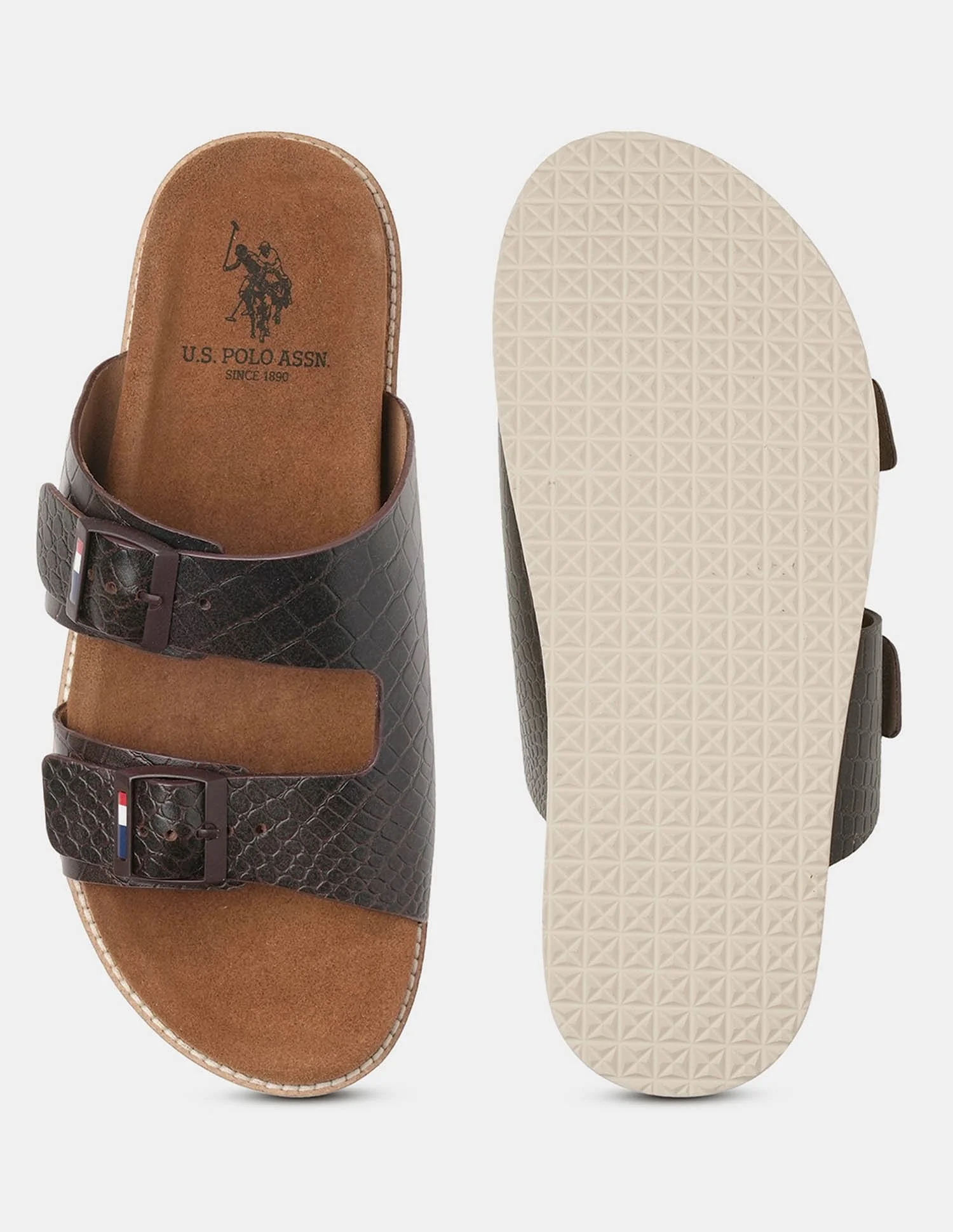 Men Buckle Strap Ace Slippers - Image 5