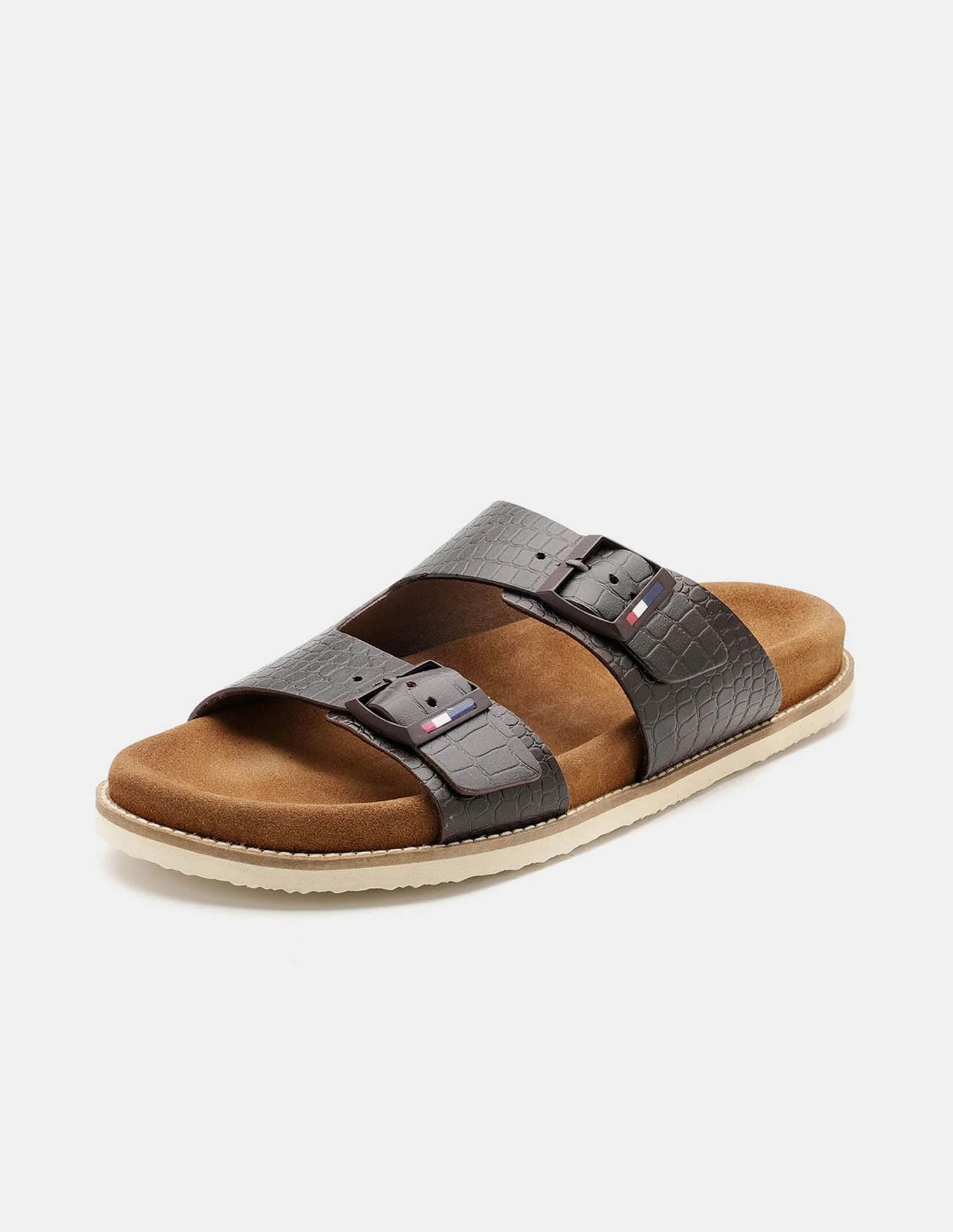 Men Buckle Strap Ace Slippers - Image 6