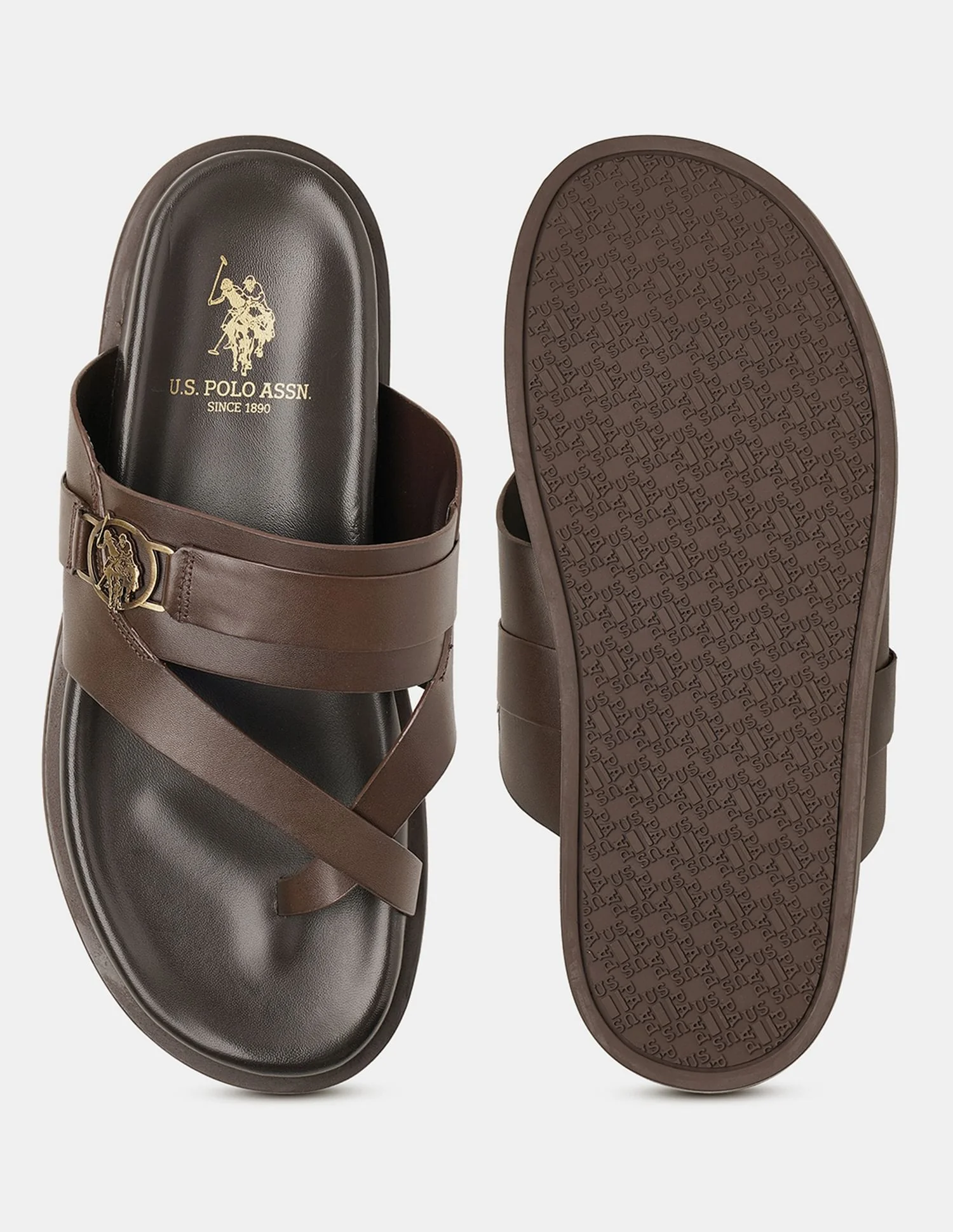 Men Buckle Strap Koke Sandals - Image 5