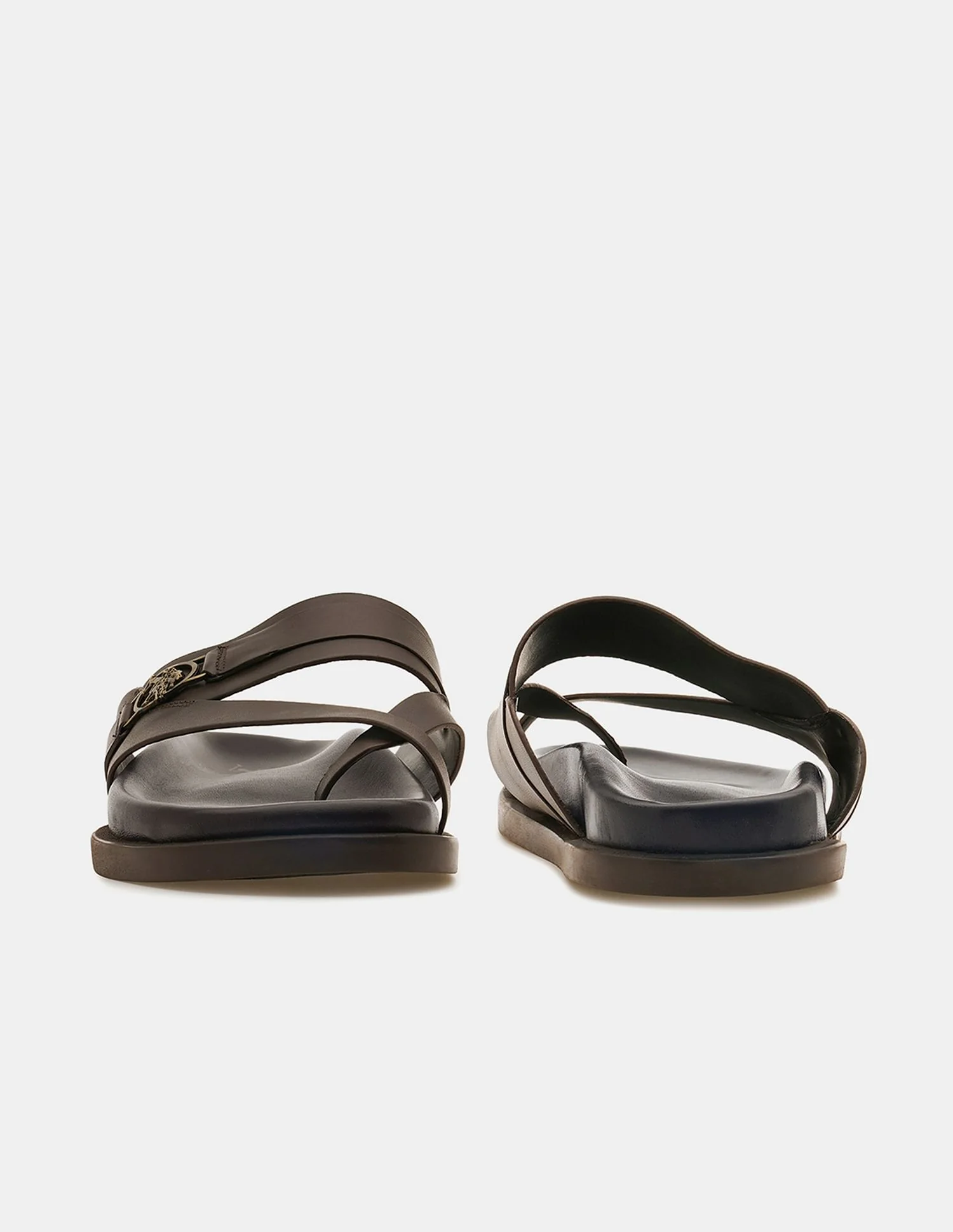 Men Buckle Strap Koke Sandals - Image 7