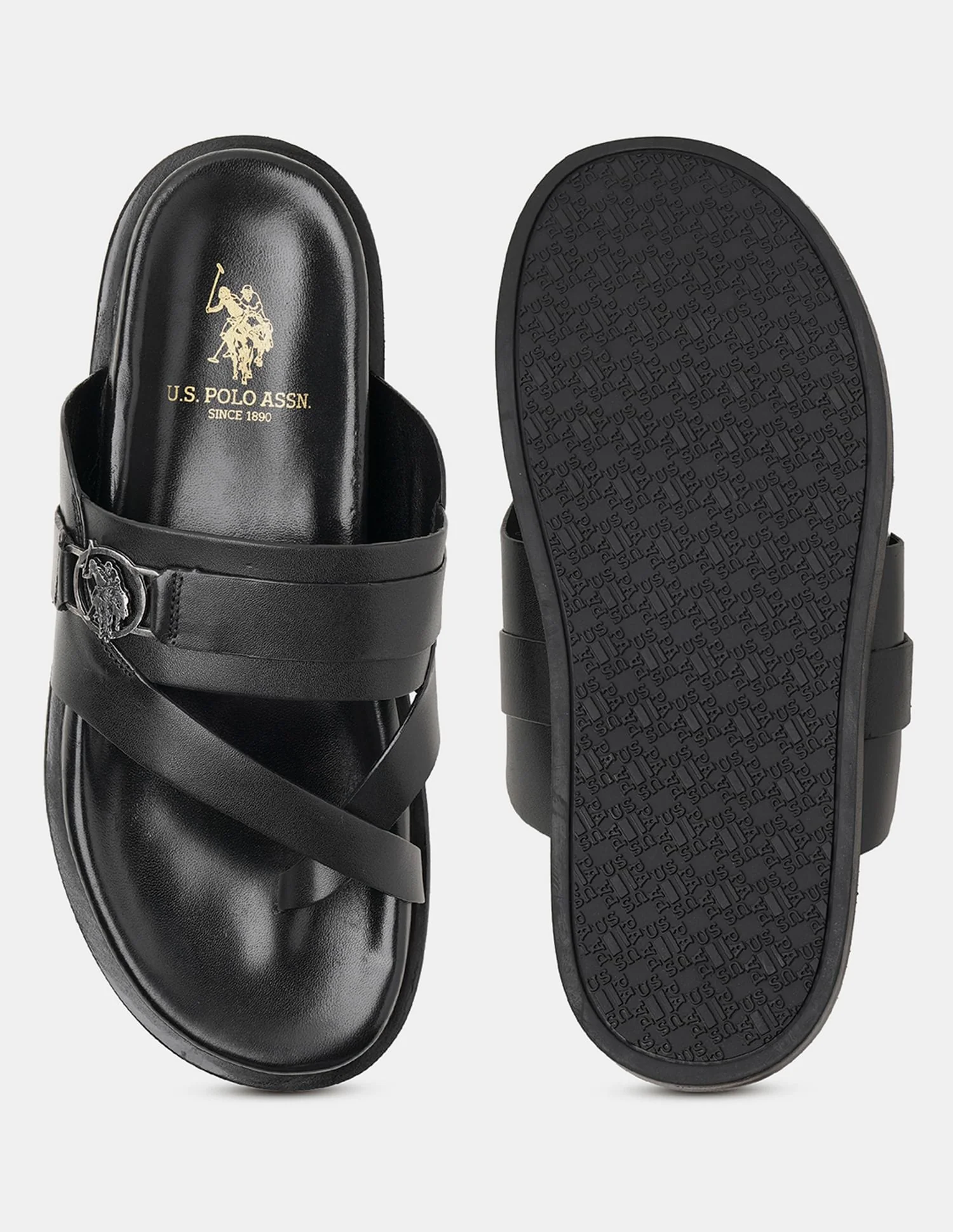 Men Buckle Strap Koke Sandals - Image 5