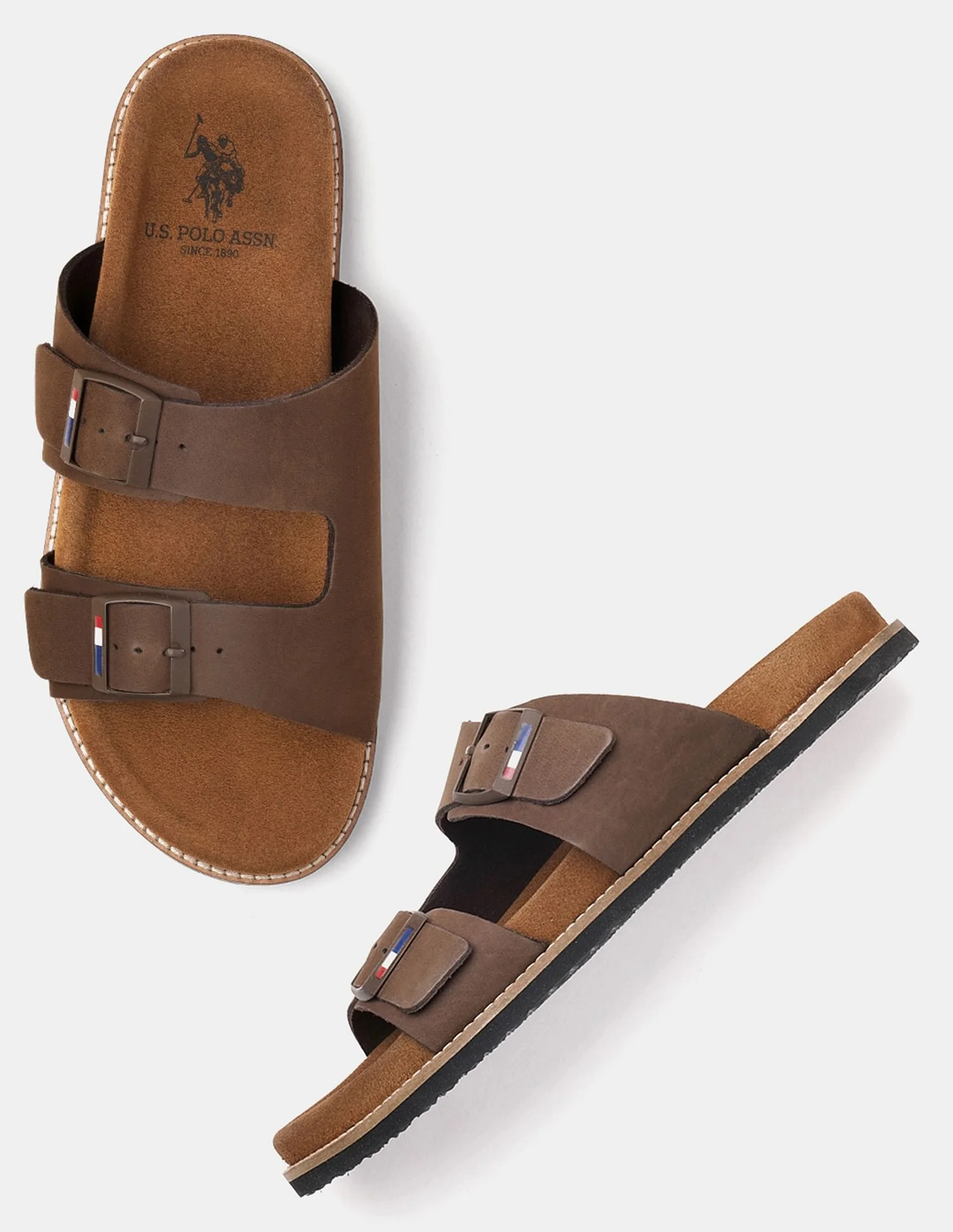 Men Buckle Strap Mendy Sandals - Image 2
