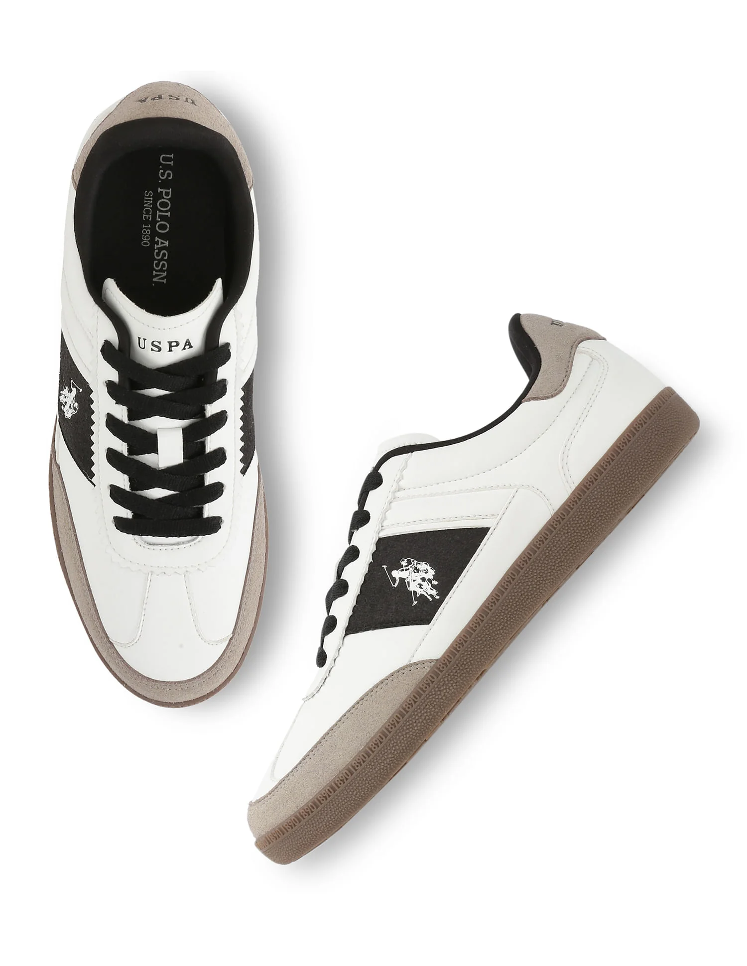 Men Colour Blocked Gaffer Sneakers - Image 2