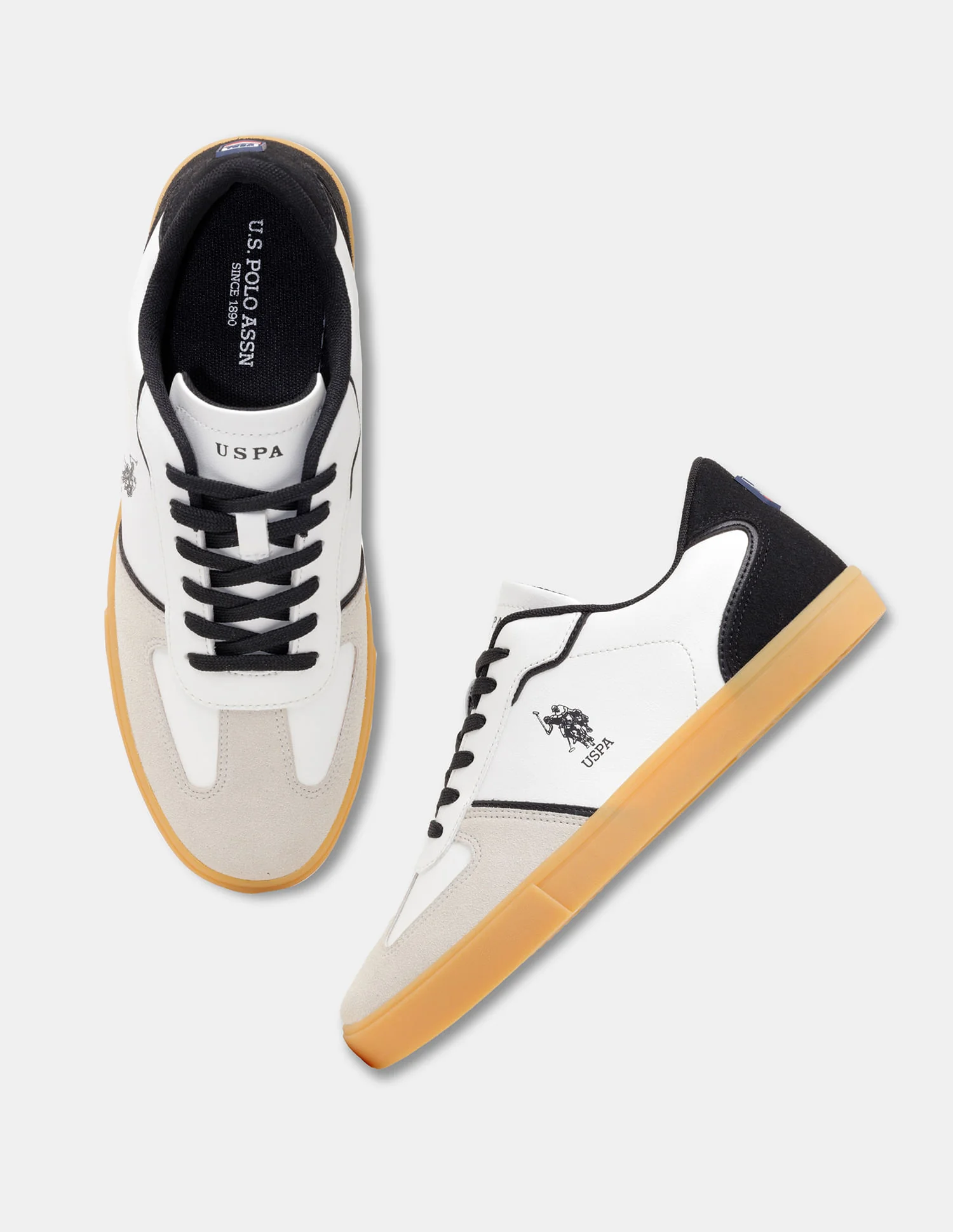 Men Colour Blocked Suede Oberon Sneakers - Image 3