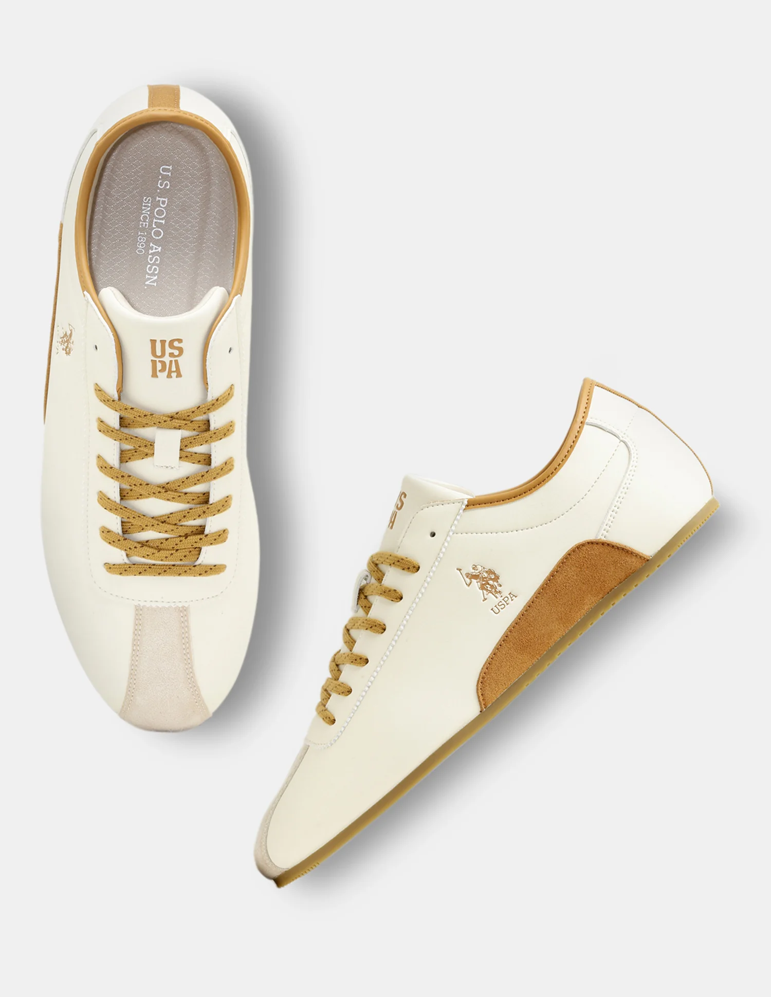 Men Contrast Lace Ups Rush Sneakers - Image 2