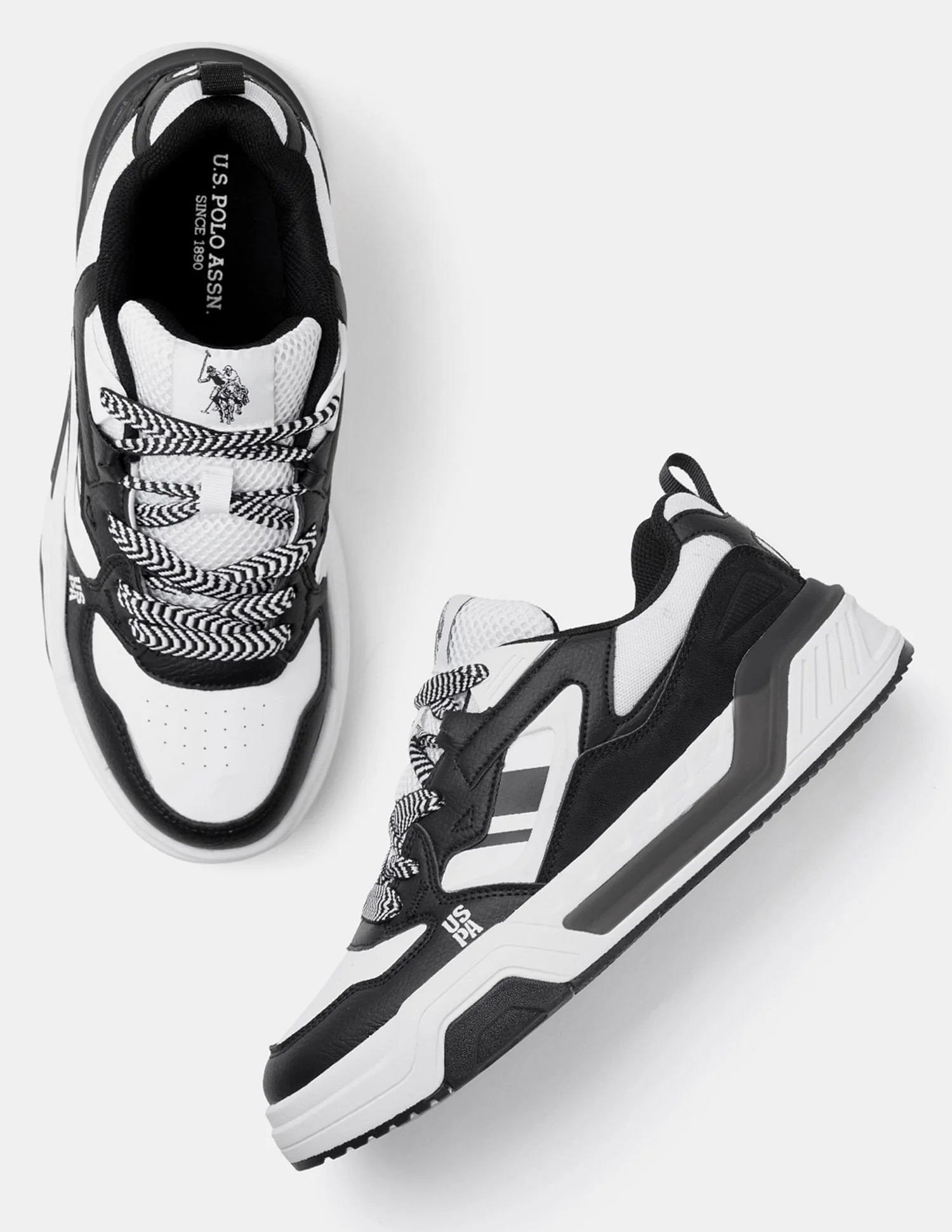 Men Damen Colour Blocked Sneakers - Image 4