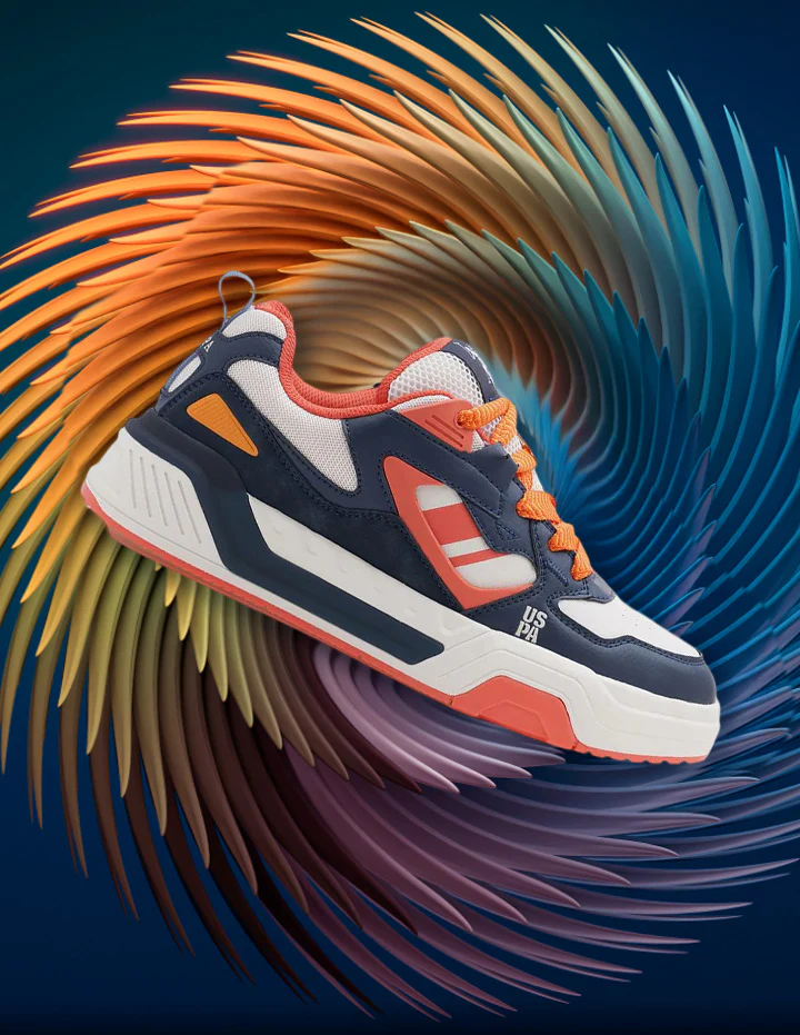Men Damen Colour Blocked Sneakers - Image 2