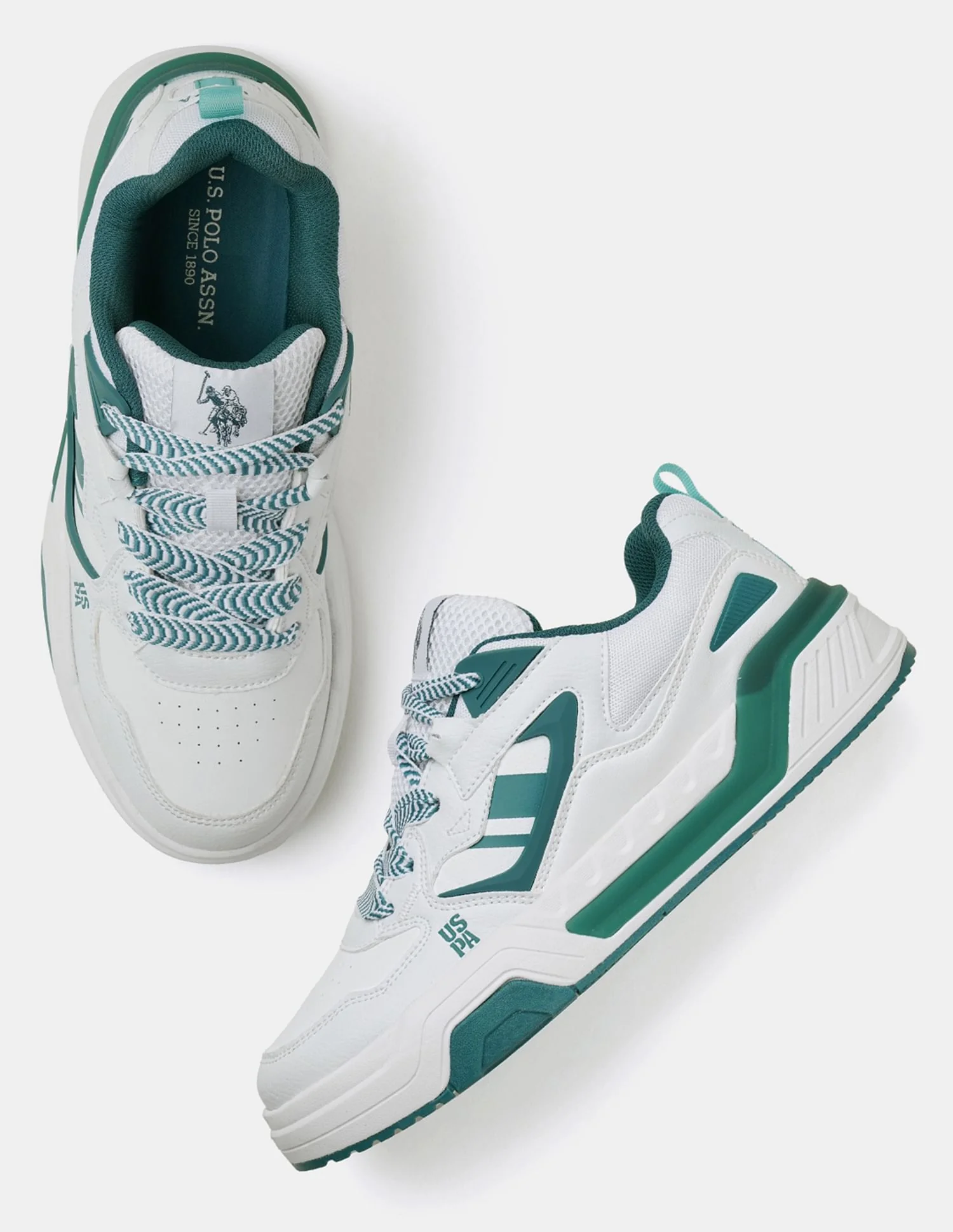 Men Damen Colour Blocked Sneakers - Image 4